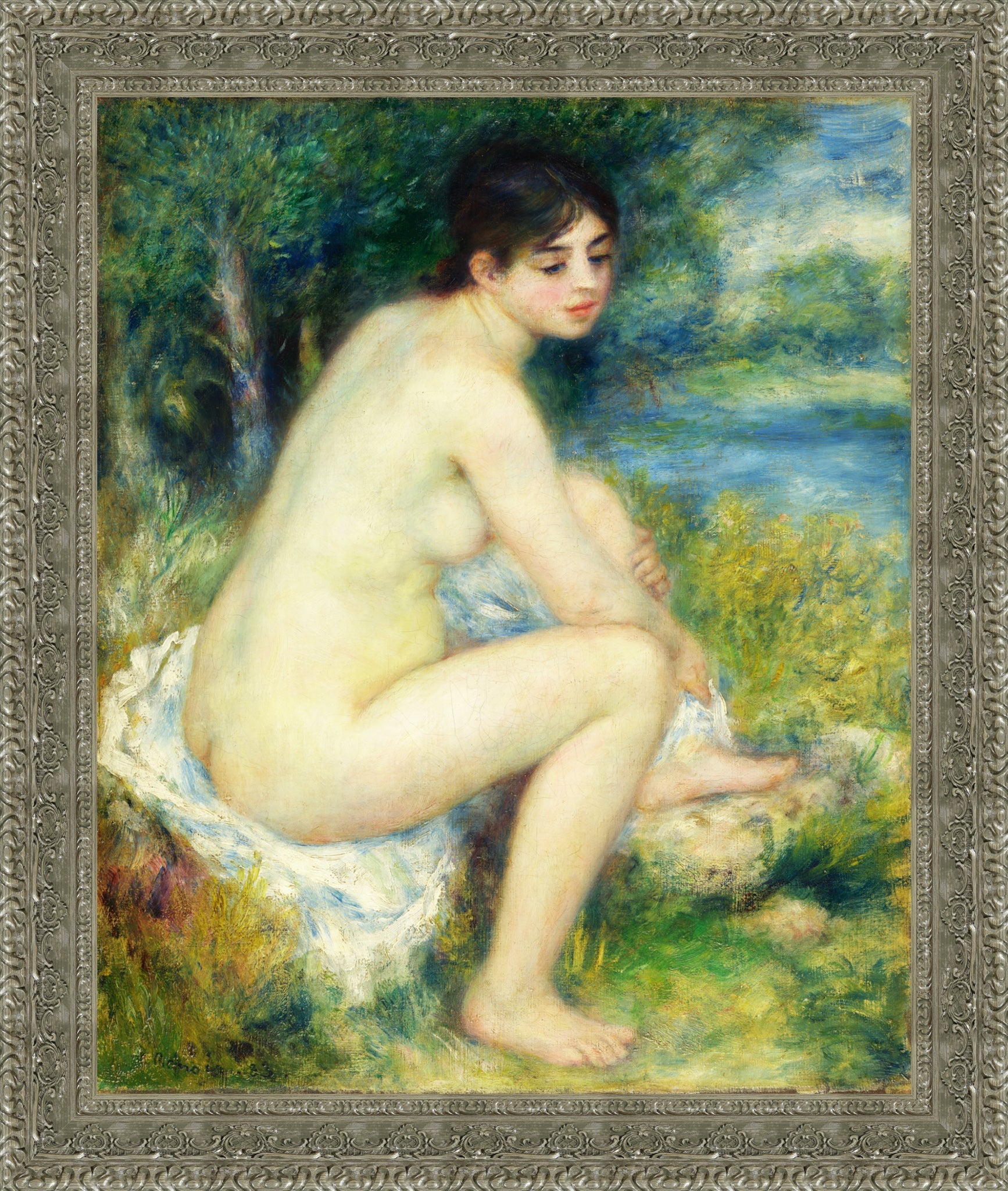 Nude Woman In A Landscape