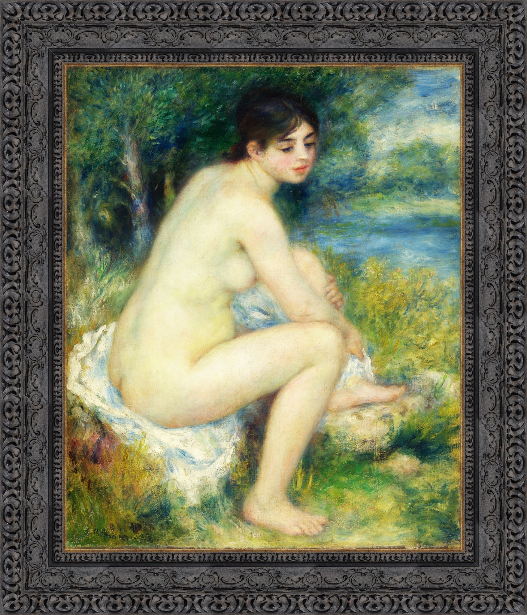 Nude Woman In A Landscape