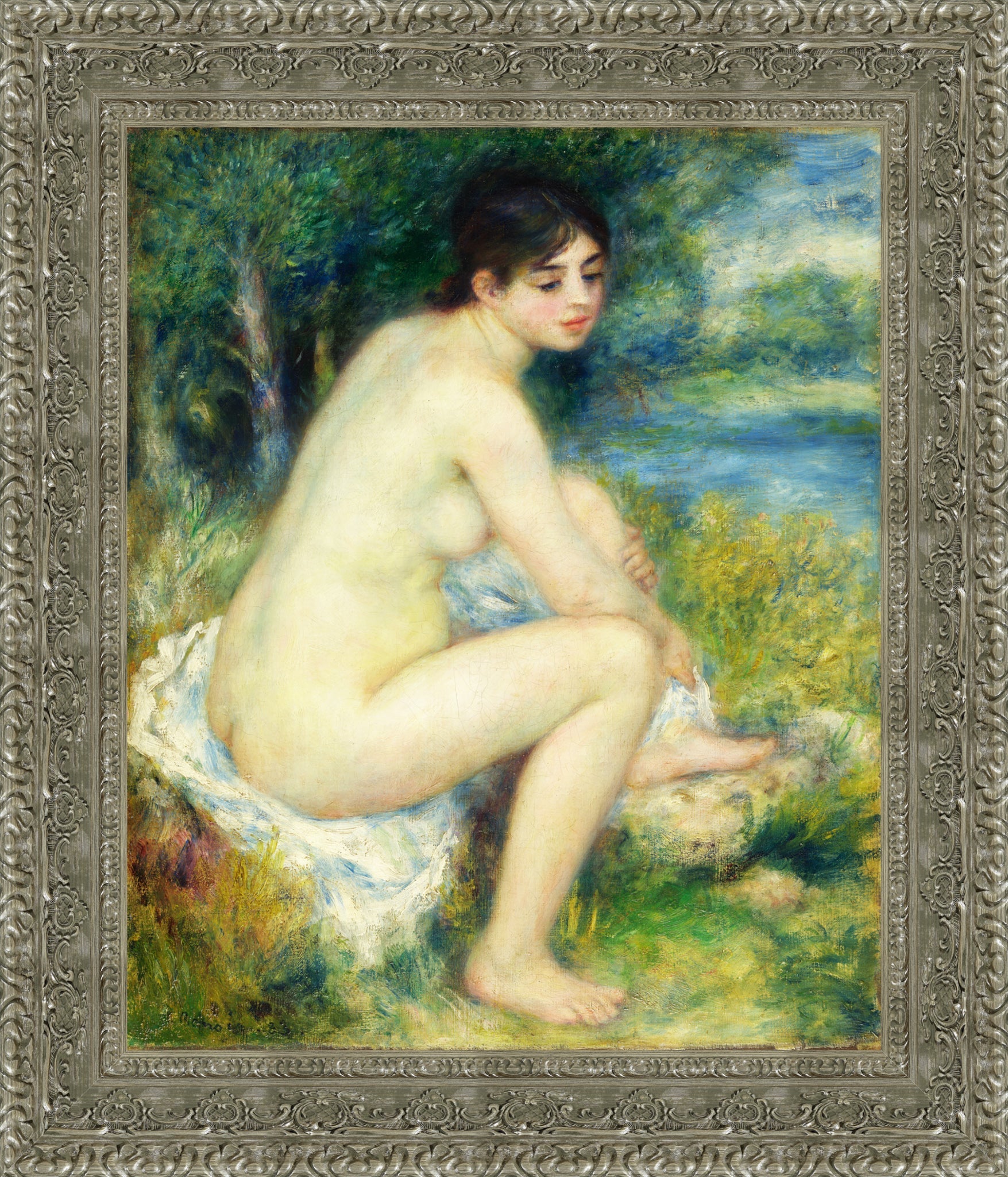 Nude Woman In A Landscape