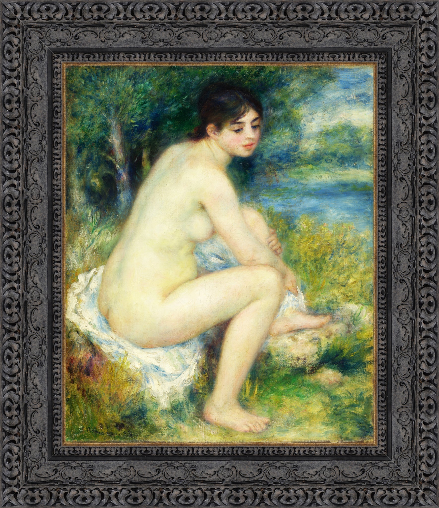 Nude Woman In A Landscape