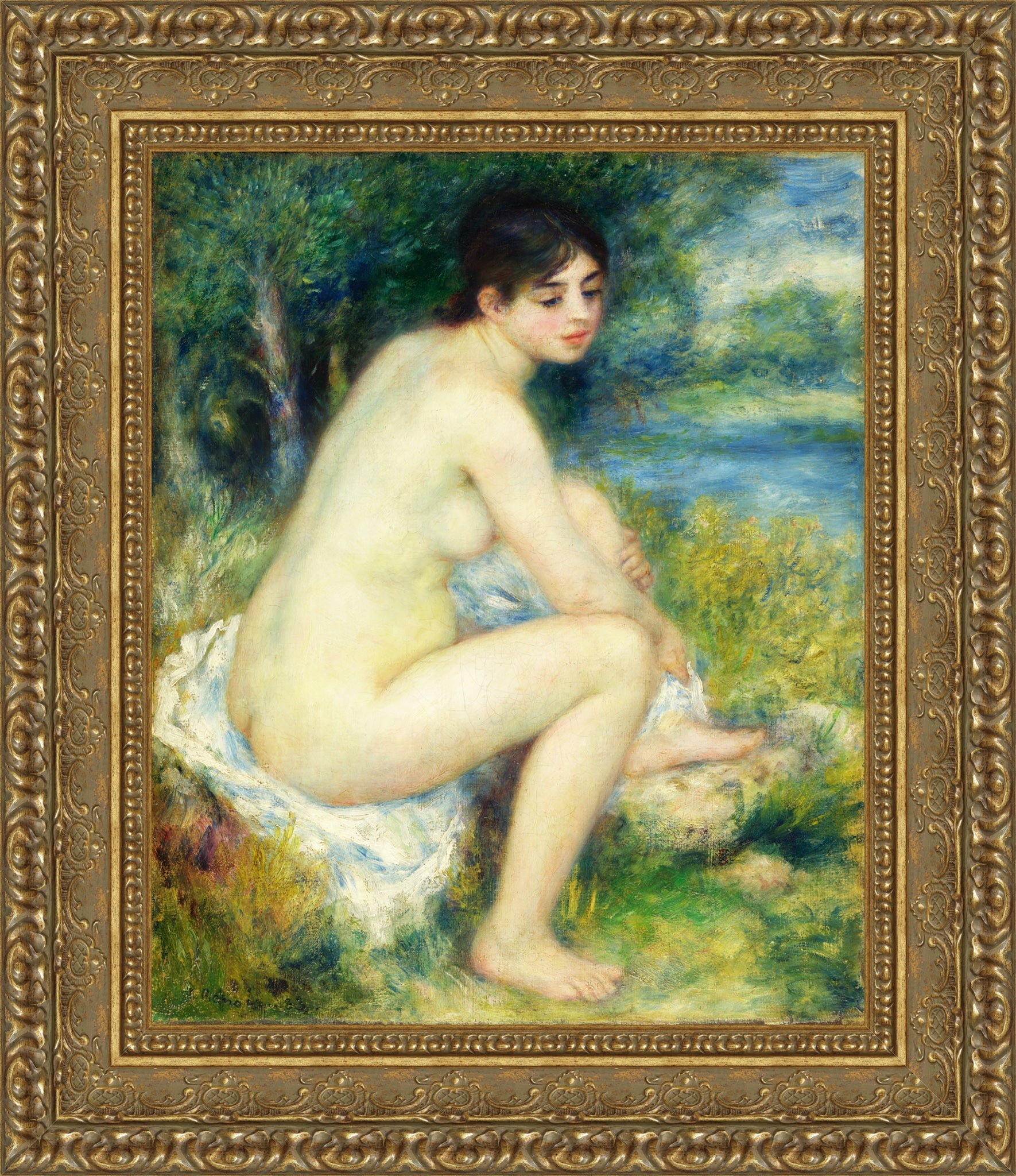 Nude Woman In A Landscape