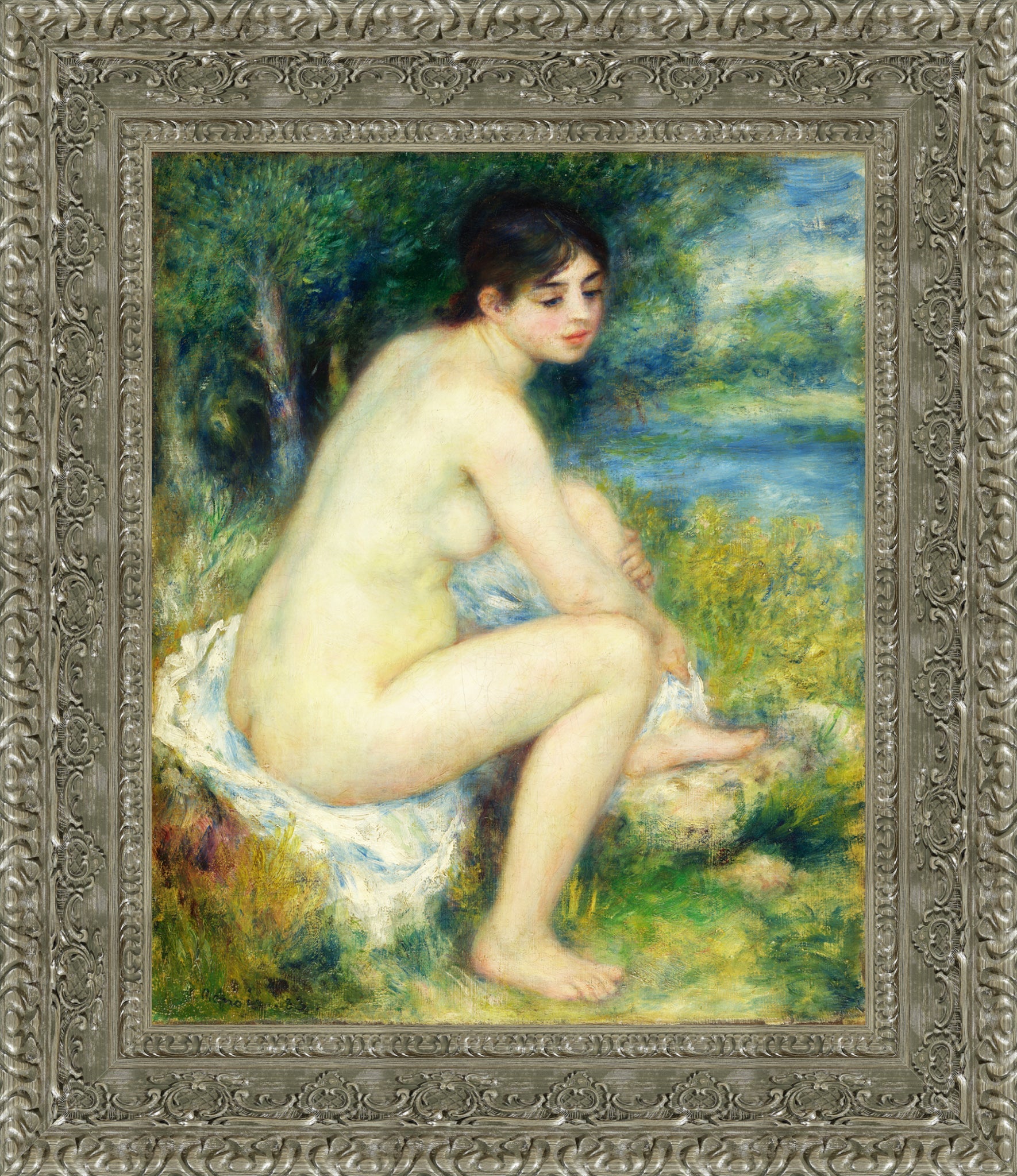 Nude Woman In A Landscape