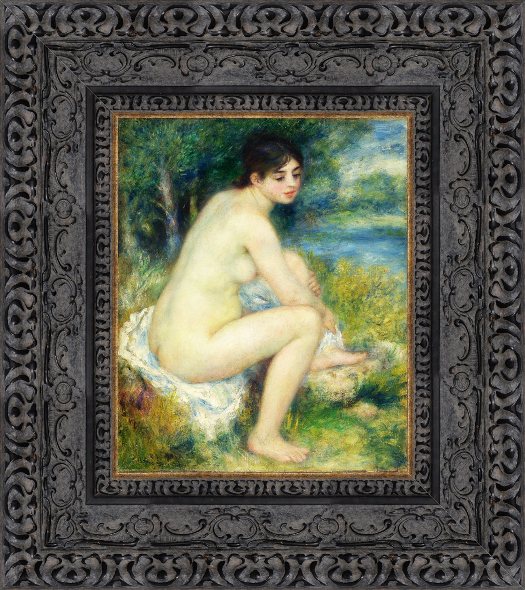 Nude Woman In A Landscape