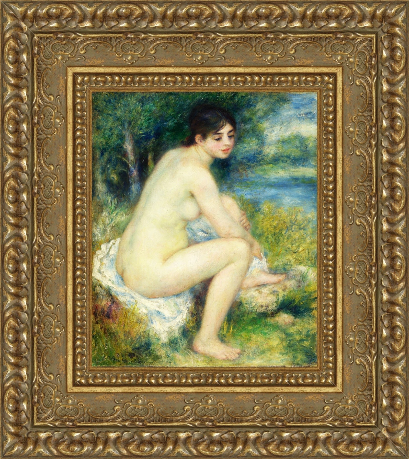Nude Woman in a Landscape – Pierre-Auguste Renoir, 1883