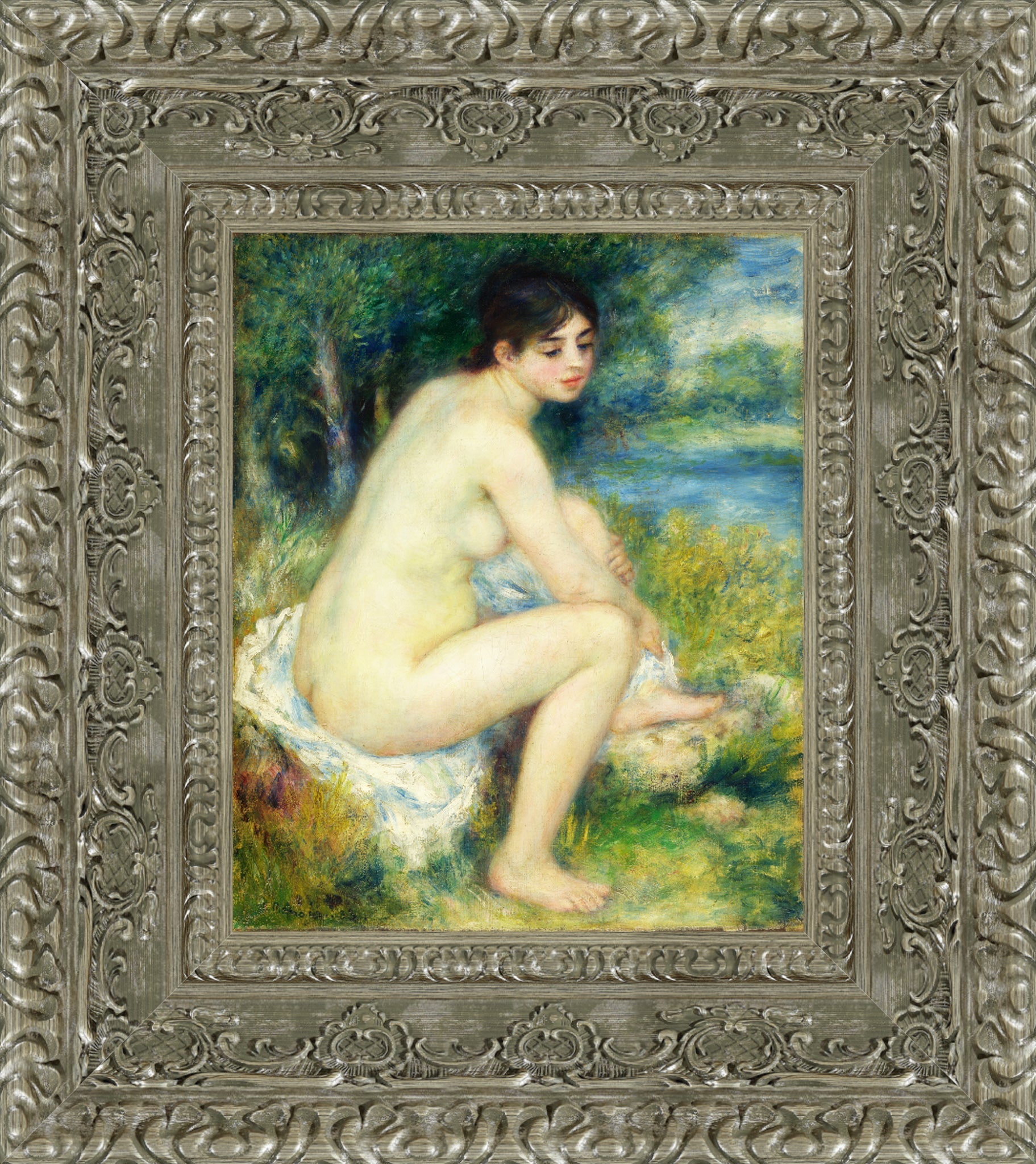 Nude Woman In A Landscape
