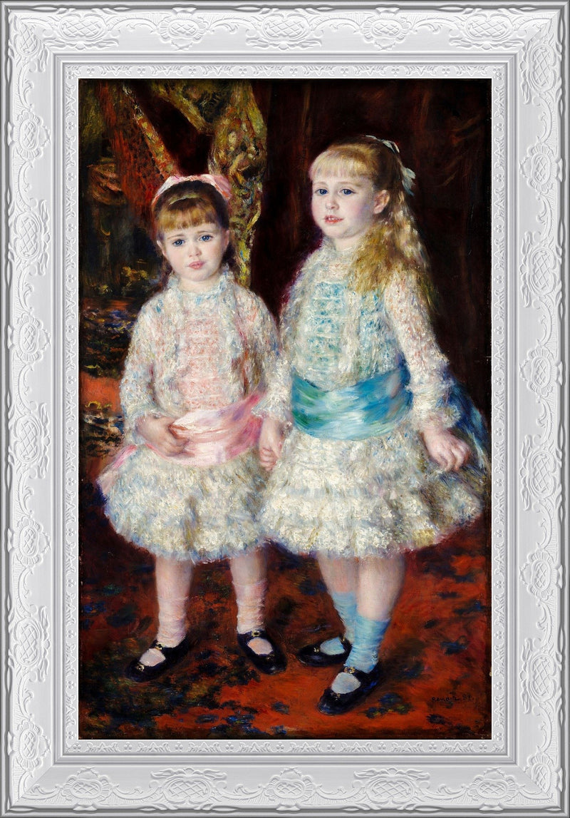 Pink And Blue The Cahen D'Anvers Girls – Pierre-Auguste Renoir, 1881