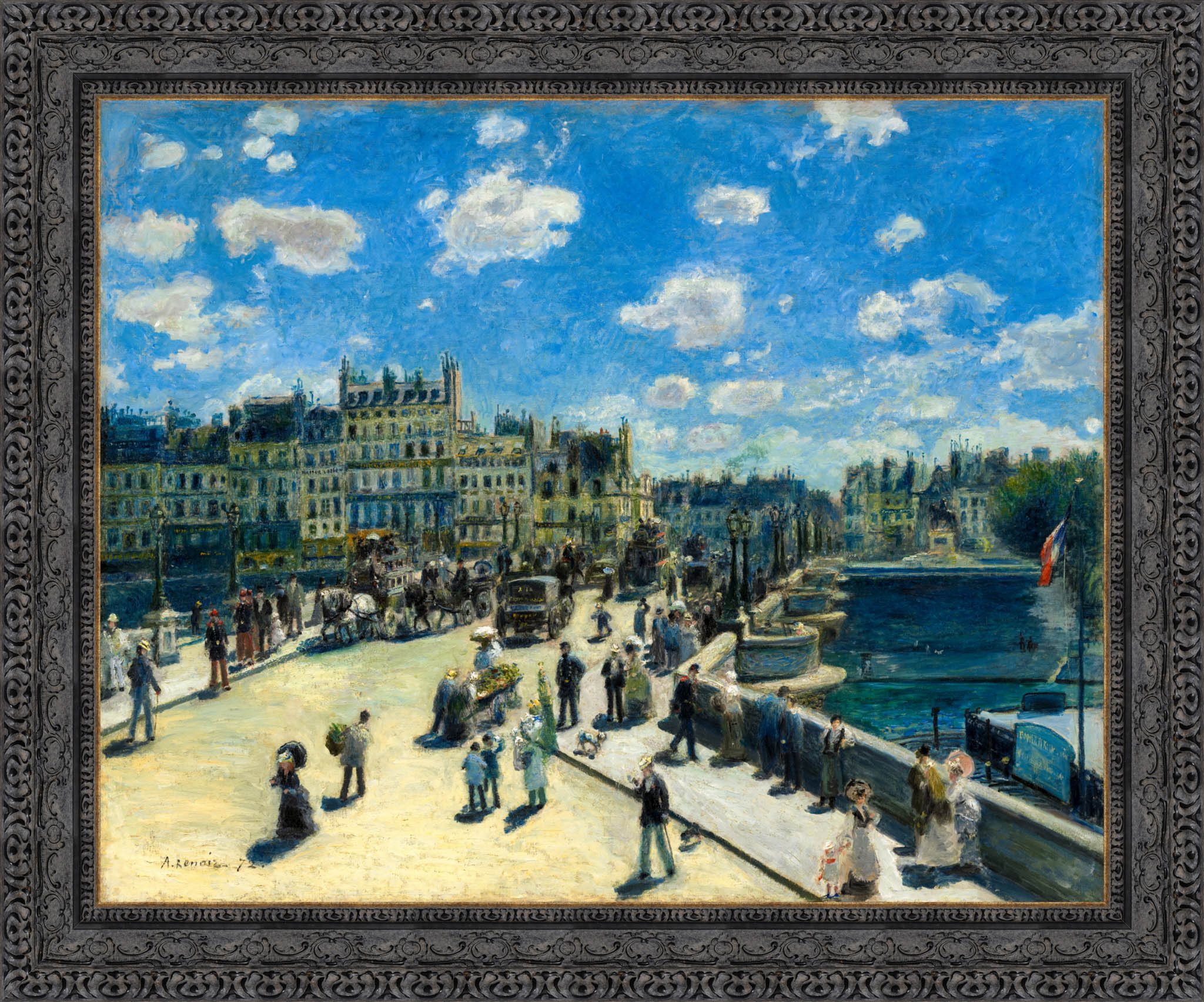 Pont Neuf Paris – Pierre Auguste Renoir, 1872 - Canvas Classics