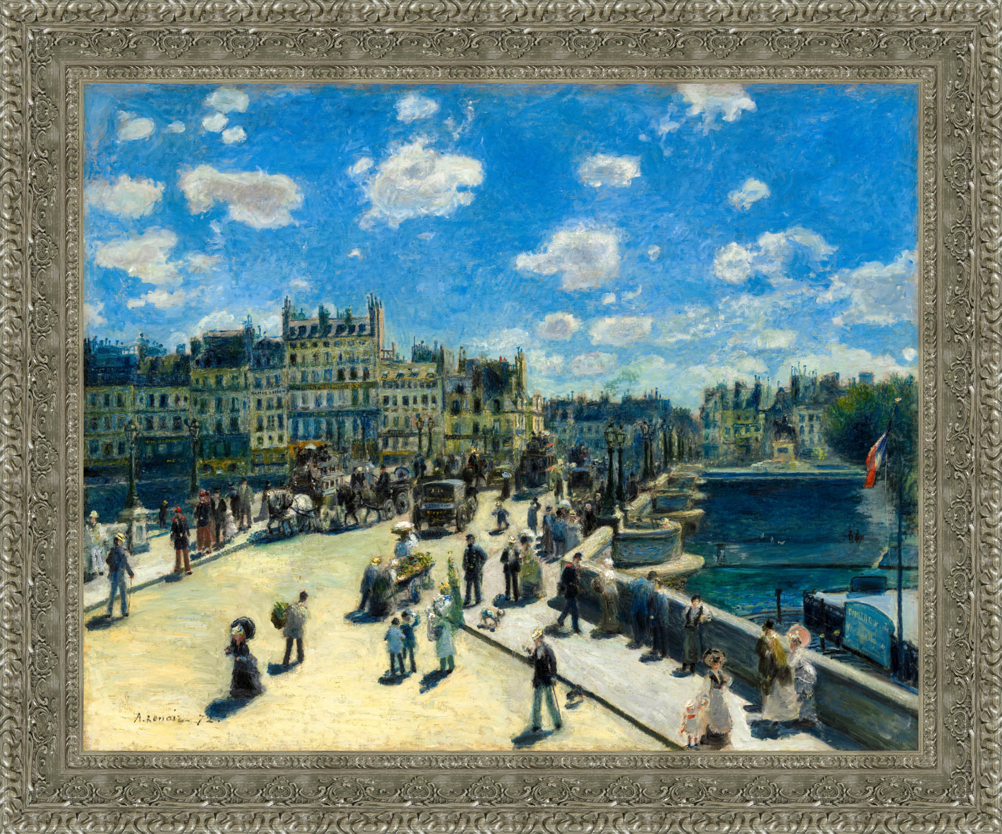 Pont Neuf Paris – Pierre Auguste Renoir, 1872 - Canvas Classics