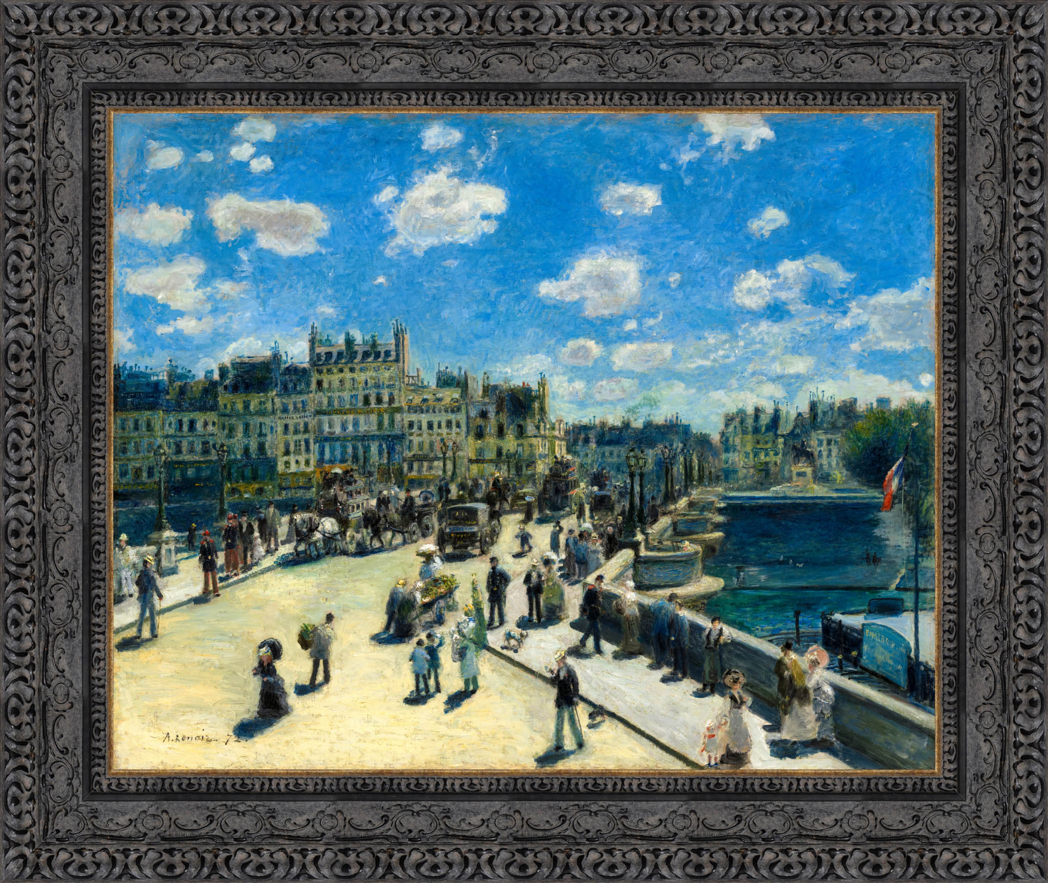 Pont Neuf Paris – Pierre Auguste Renoir, 1872 - Canvas Classics
