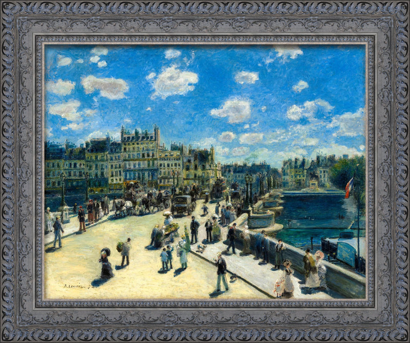 Pont Neuf Paris – Pierre-Auguste Renoir, 1872