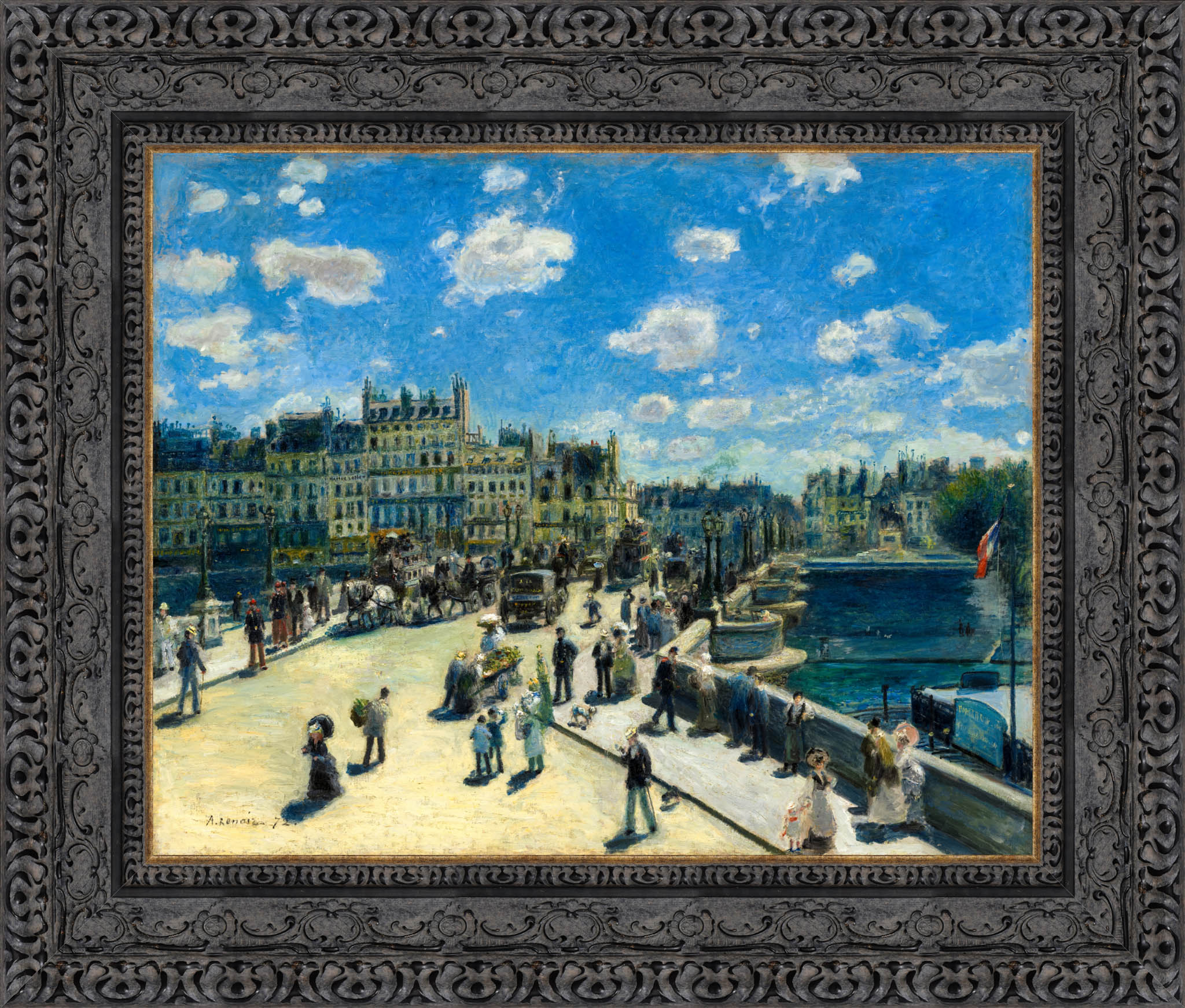 Pont Neuf Paris – Pierre Auguste Renoir, 1872 - Canvas Classics