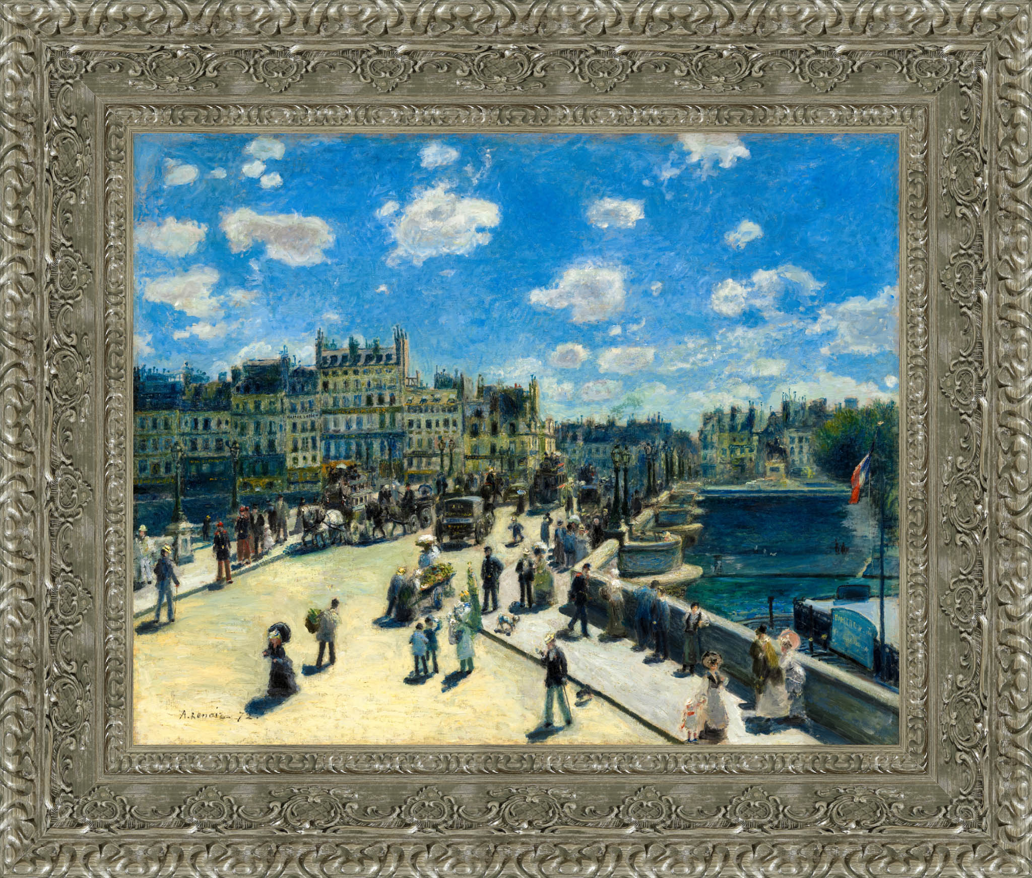 Pont Neuf Paris – Pierre Auguste Renoir, 1872 - Canvas Classics