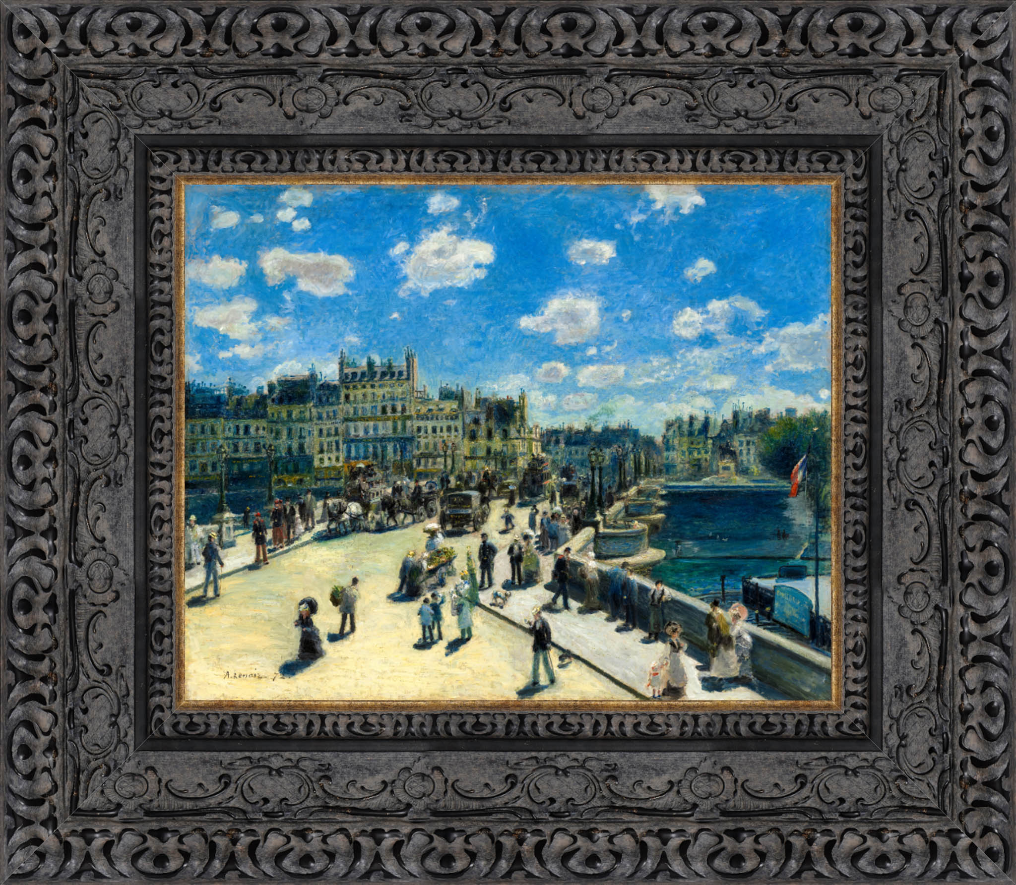 Pont Neuf Paris – Pierre Auguste Renoir, 1872 - Canvas Classics