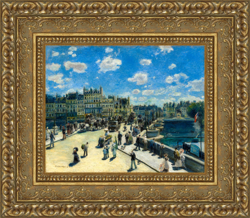 Pont Neuf Paris – Pierre-Auguste Renoir, 1872