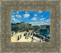 Silver frame
