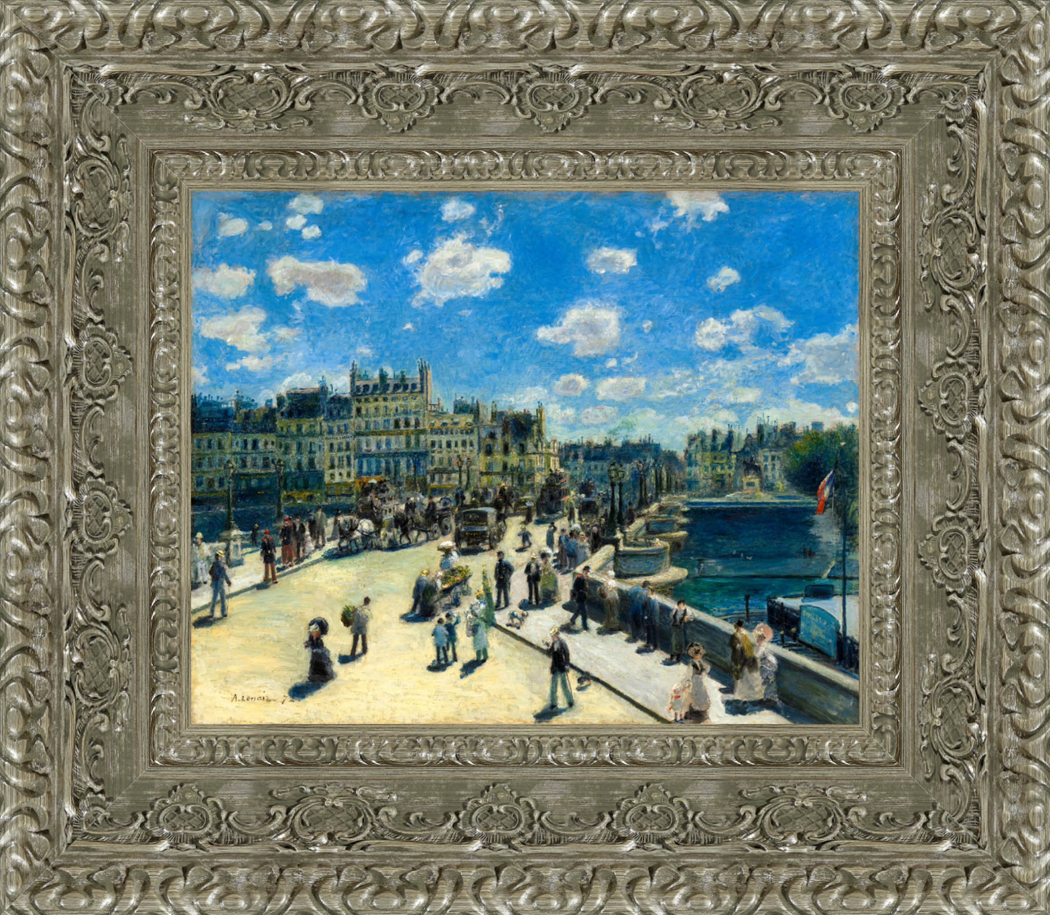 Pont Neuf Paris – Pierre Auguste Renoir, 1872 - Canvas Classics