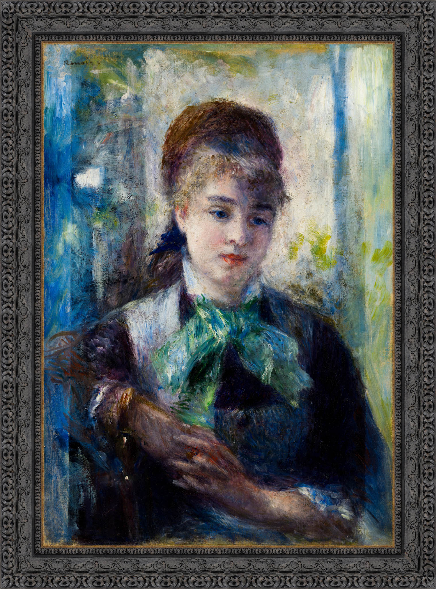 Portrait of Nini Lopez – Pierre - Auguste Renoir, 1876 - Canvas Classics
