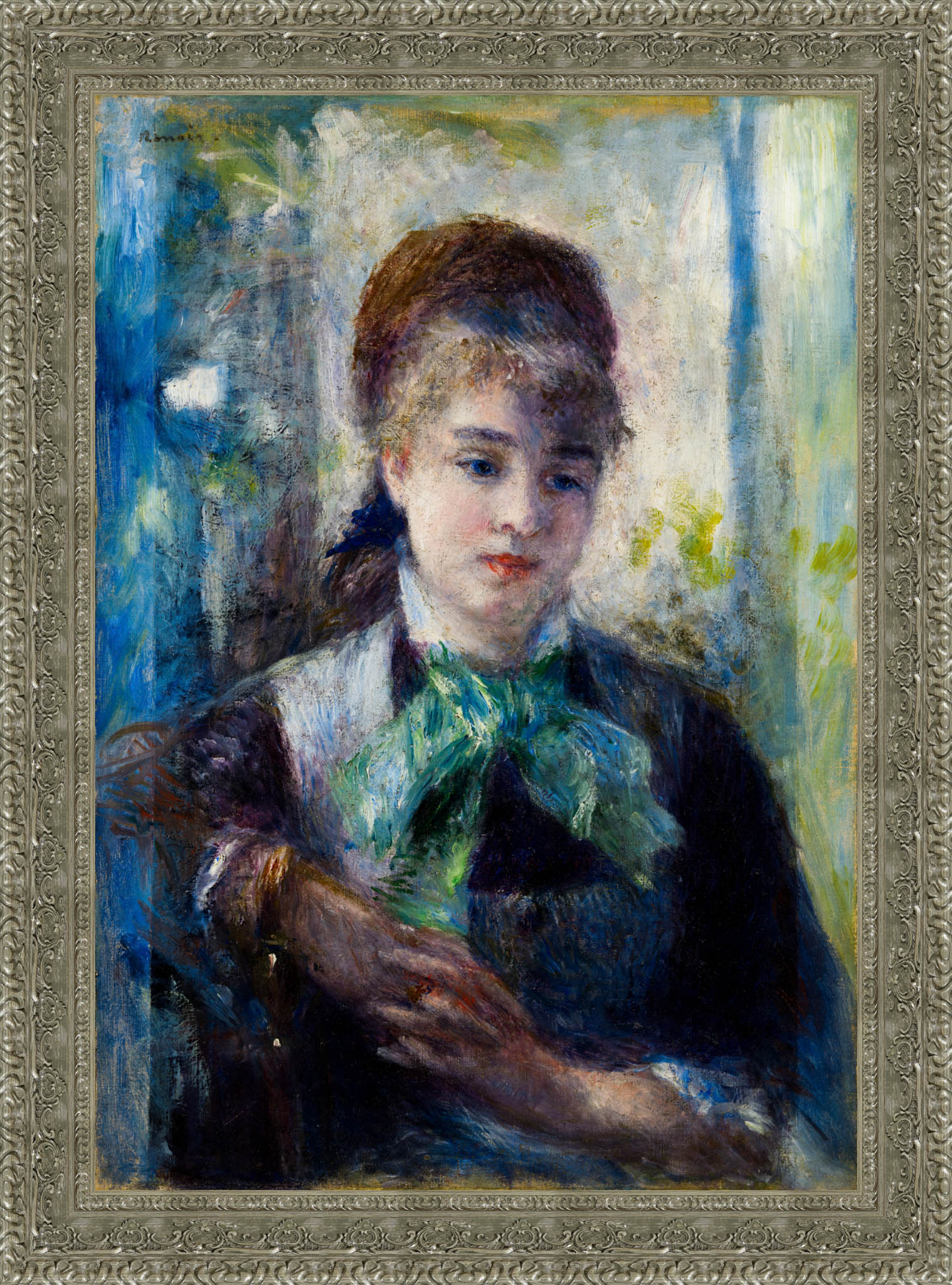 Portrait of Nini Lopez – Pierre - Auguste Renoir, 1876 - Canvas Classics