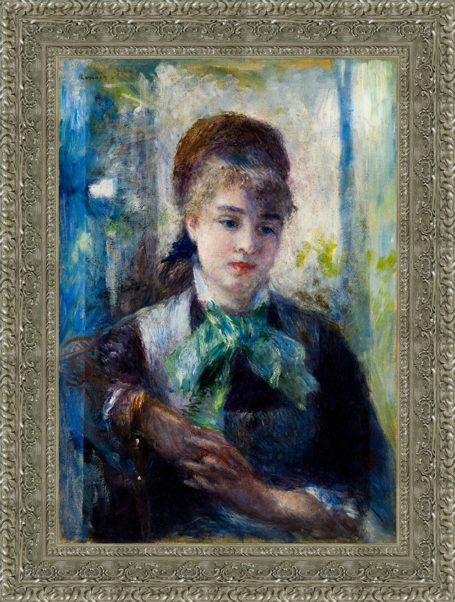 Portrait of Nini Lopez – Pierre - Auguste Renoir, 1876 - Canvas Classics