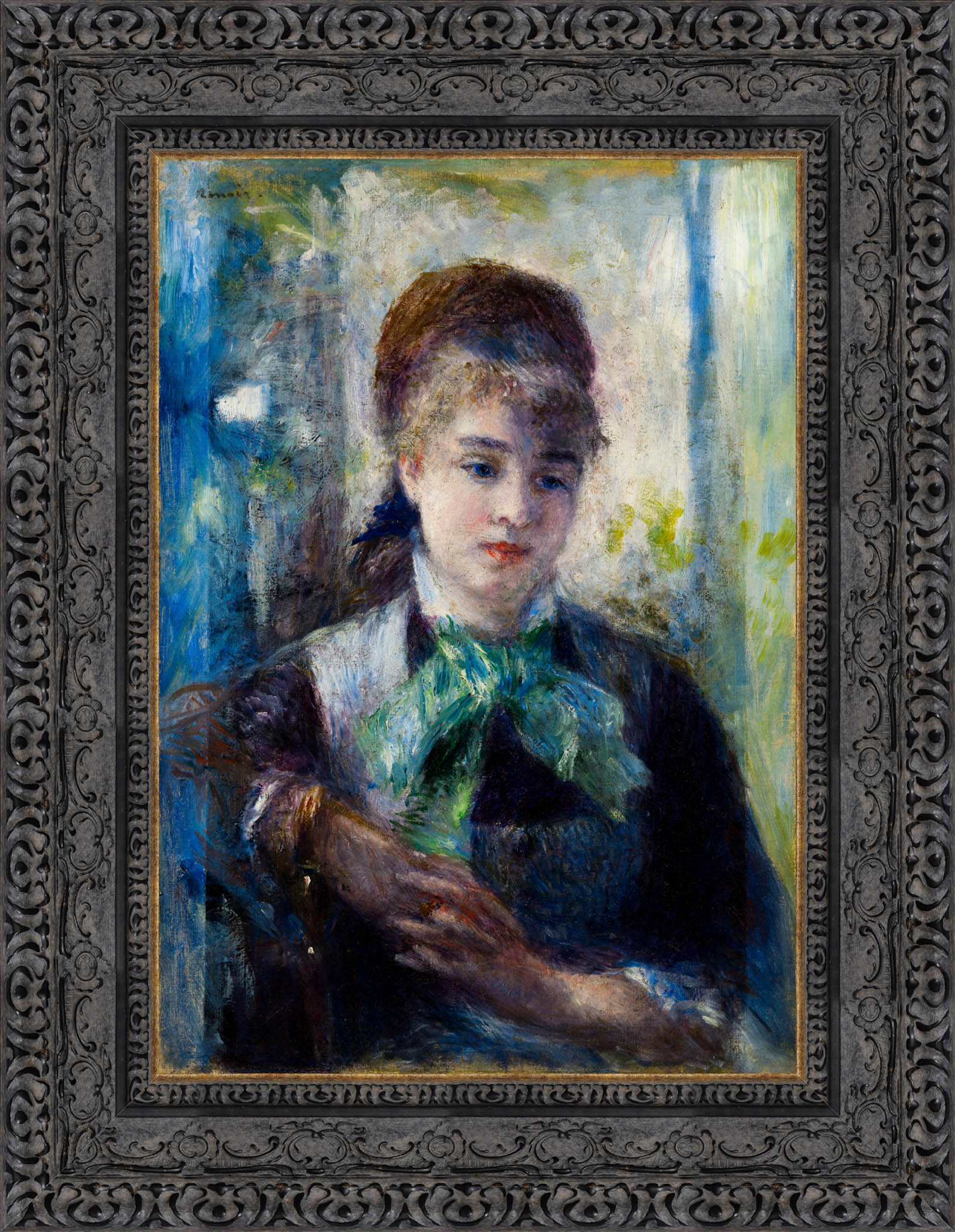 Portrait of Nini Lopez – Pierre - Auguste Renoir, 1876 - Canvas Classics