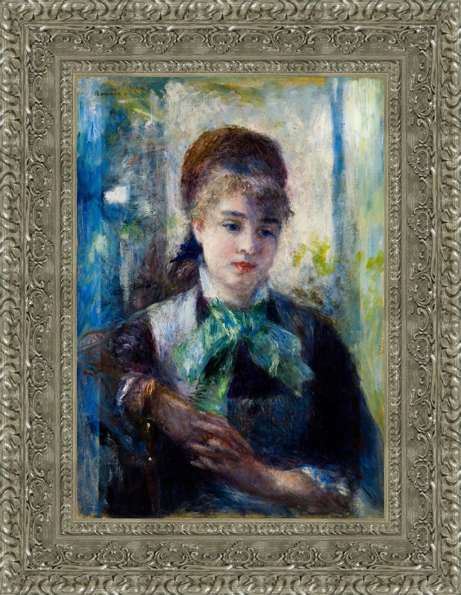 Portrait of Nini Lopez – Pierre - Auguste Renoir, 1876 - Canvas Classics