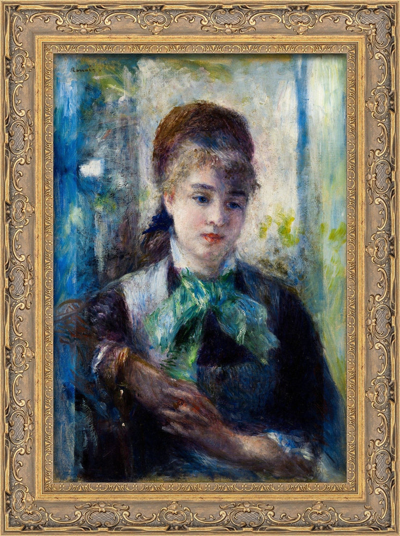 Portrait of Nini Lopez – Pierre-Auguste Renoir, 1876