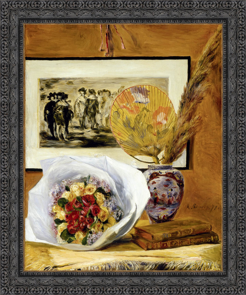 Still Life With Bouquet – Pierre-Auguste Renoir, 1871