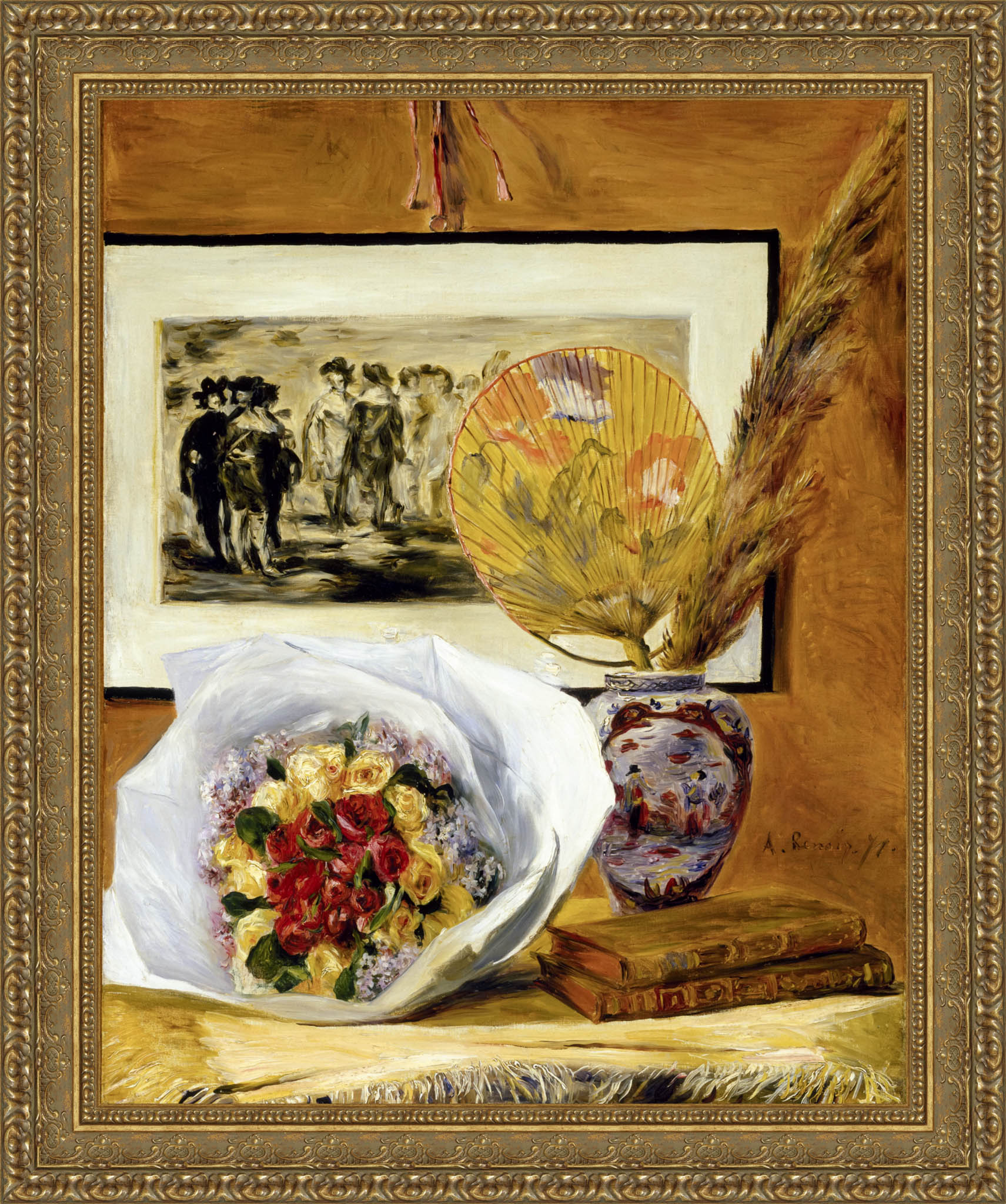 Still Life With Bouquet – Pierre - Auguste Renoir, 1871 - Canvas Classics