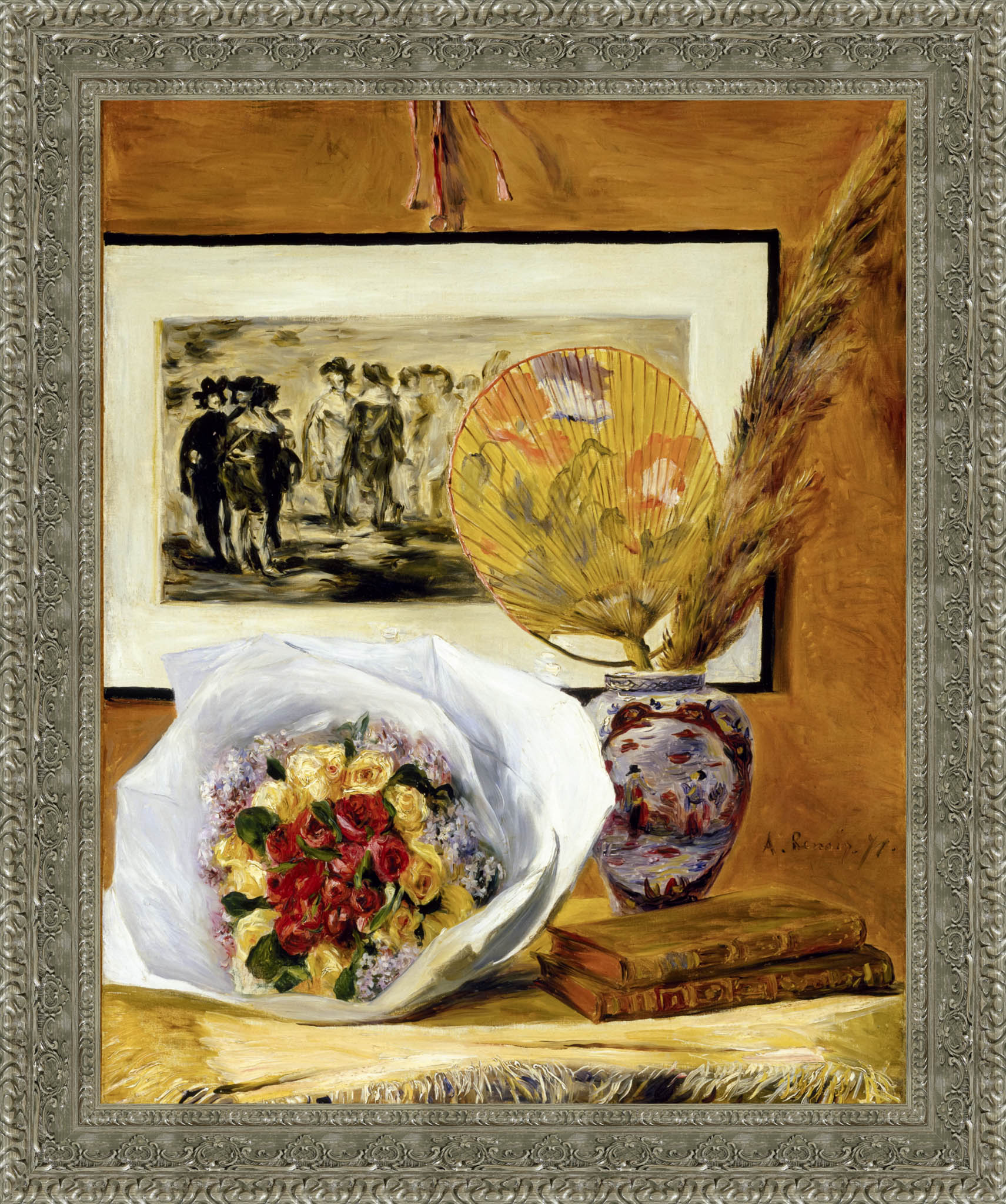Still Life With Bouquet – Pierre - Auguste Renoir, 1871 - Canvas Classics