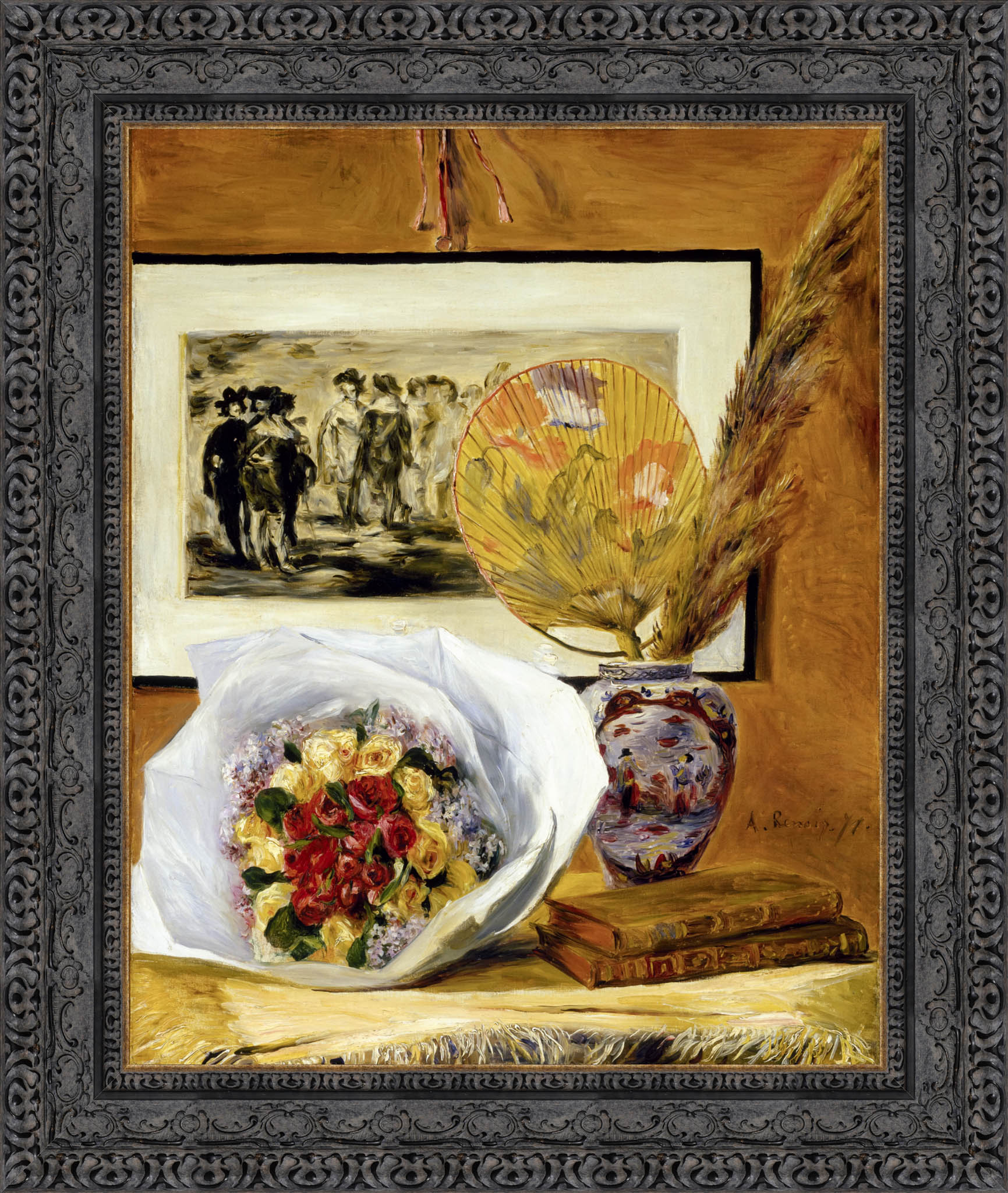 Still Life With Bouquet – Pierre - Auguste Renoir, 1871 - Canvas Classics