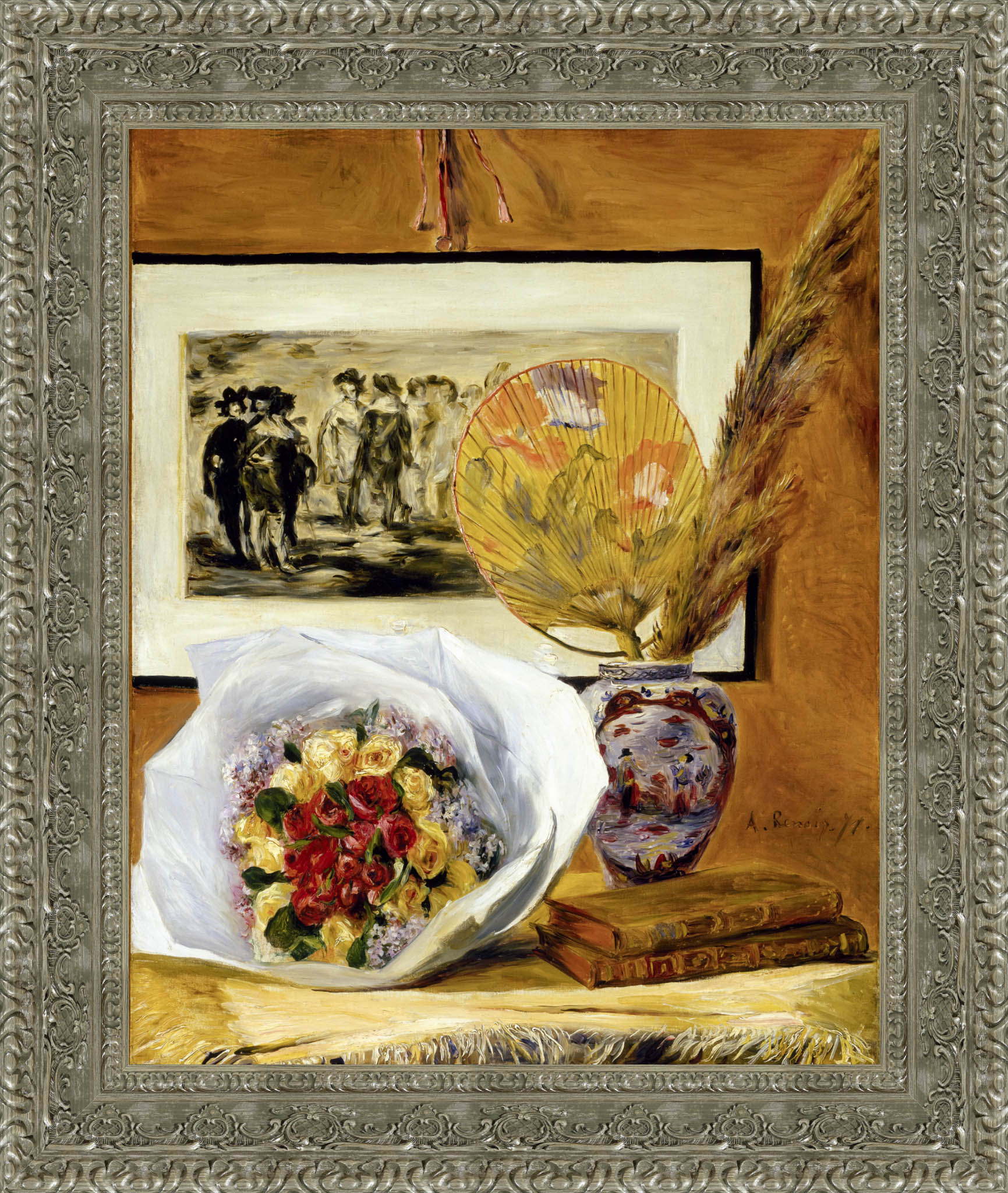 Still Life With Bouquet – Pierre - Auguste Renoir, 1871 - Canvas Classics