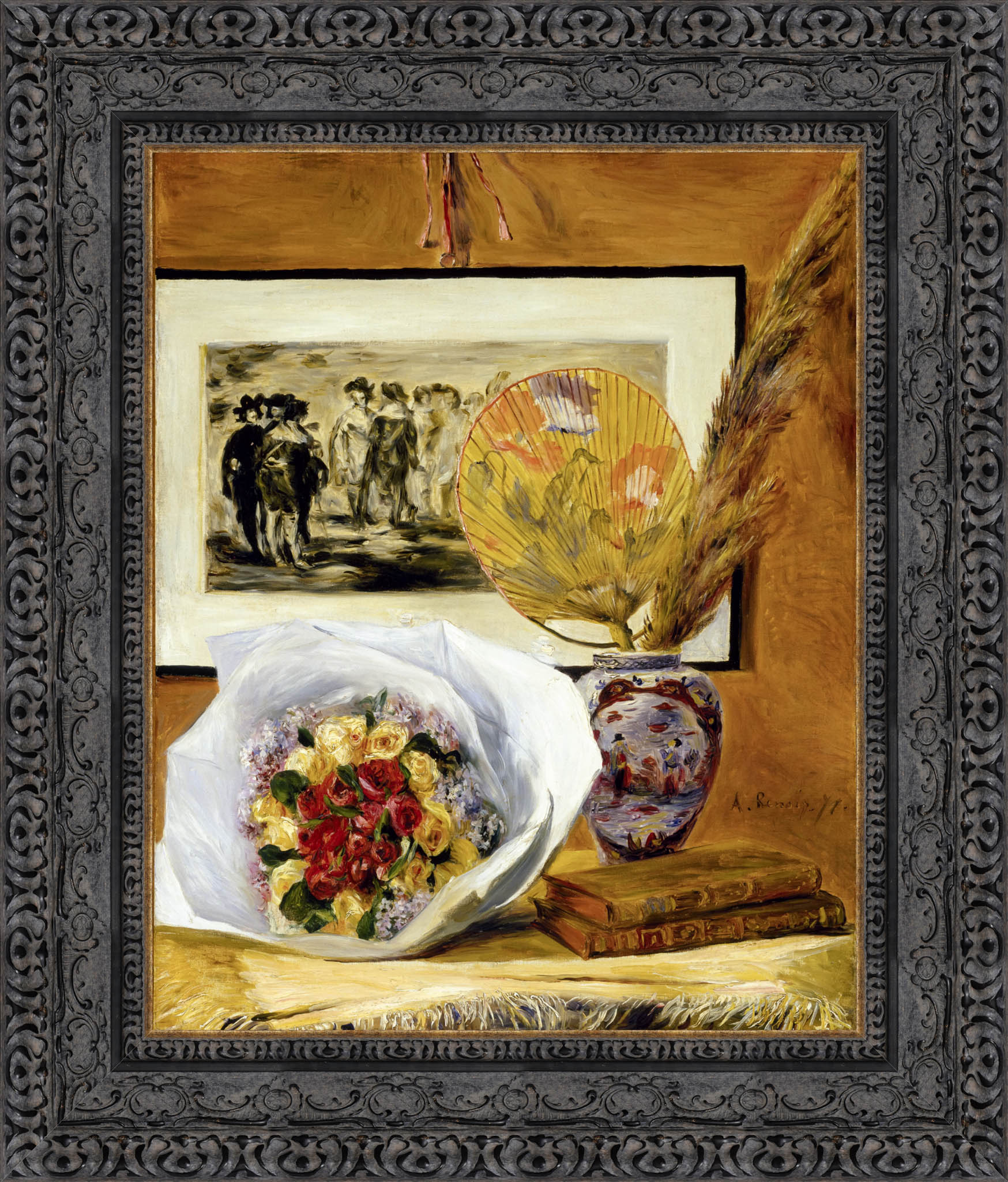 Still Life With Bouquet – Pierre - Auguste Renoir, 1871 - Canvas Classics