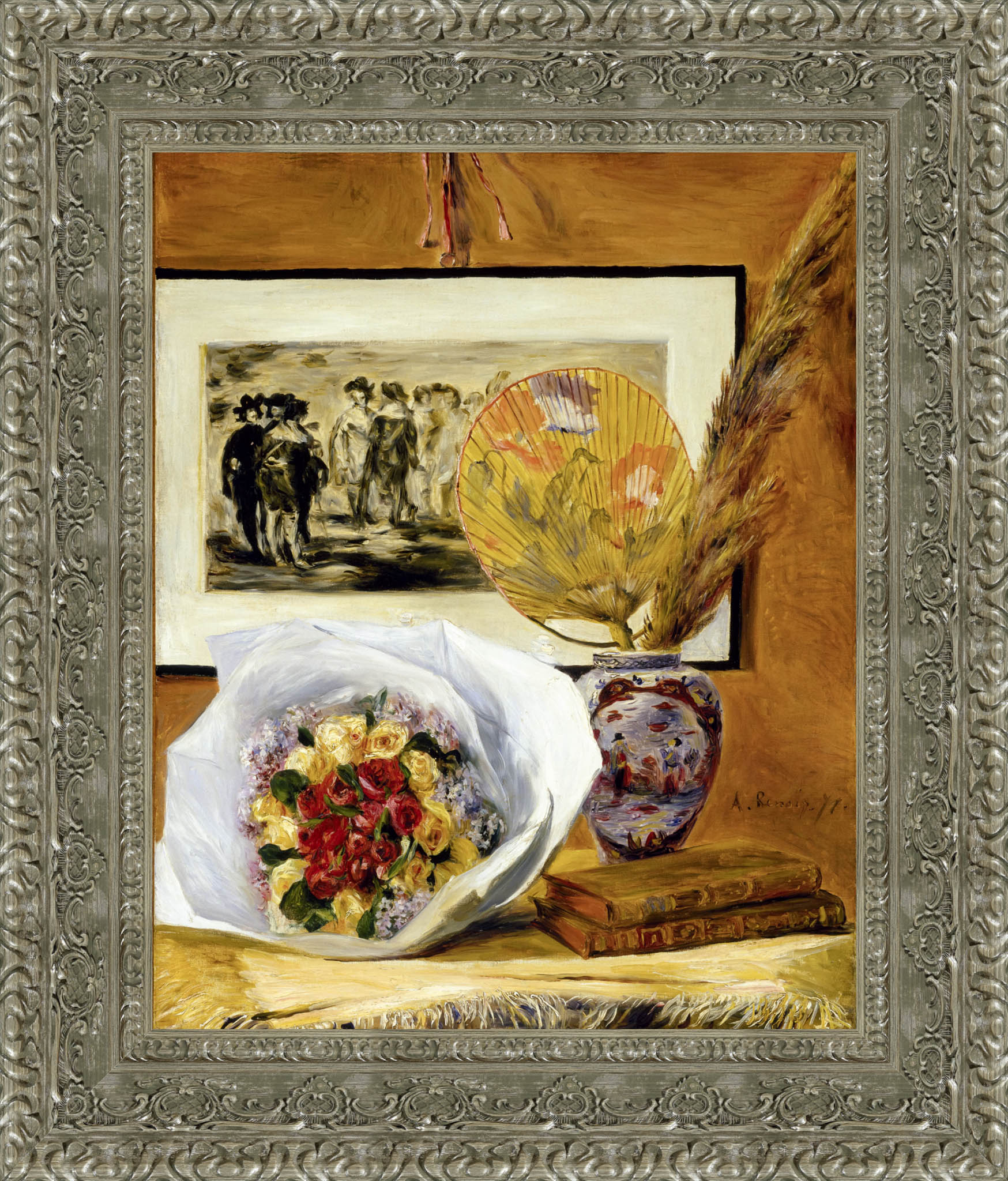 Still Life With Bouquet – Pierre - Auguste Renoir, 1871 - Canvas Classics