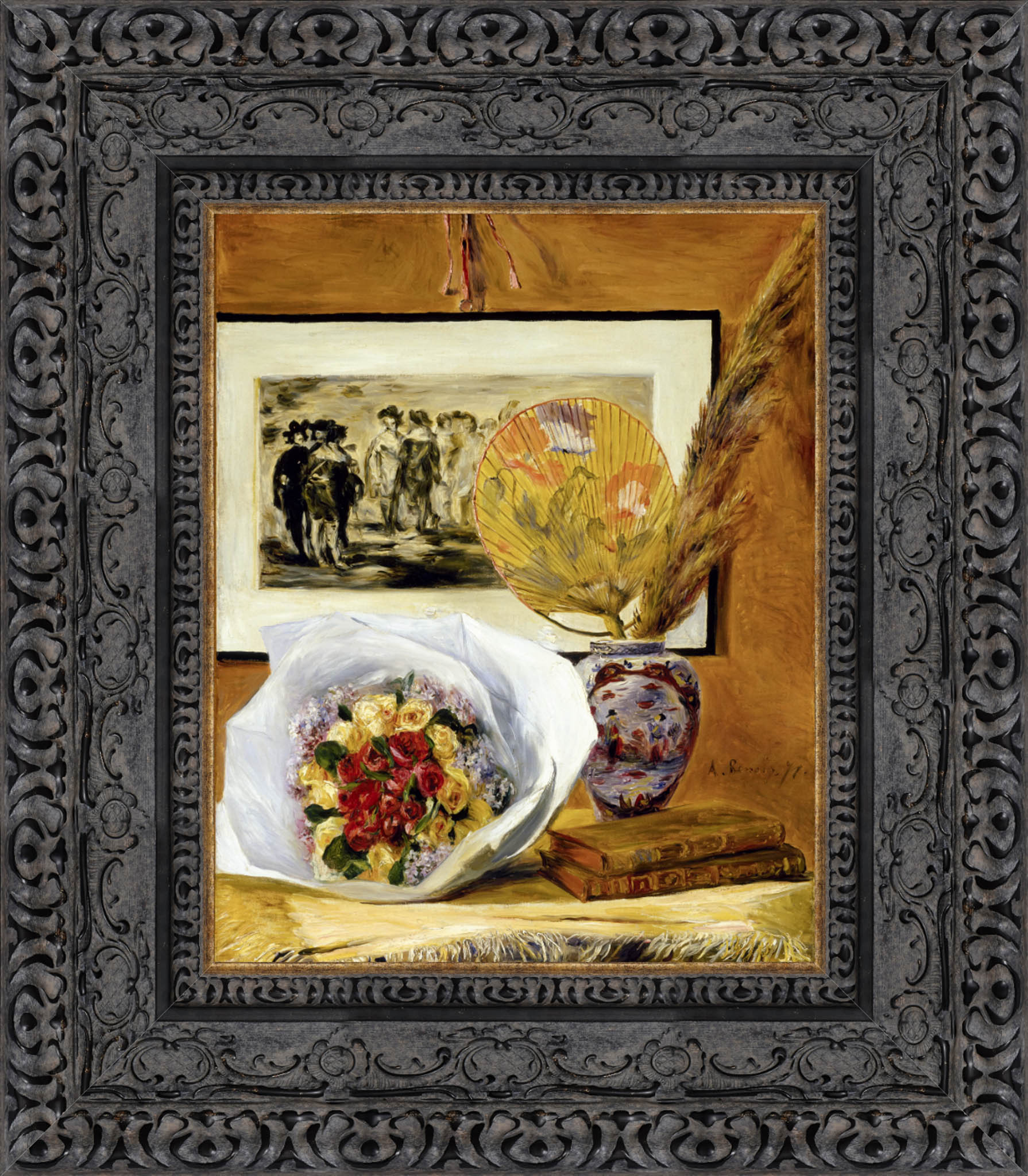 Still Life With Bouquet – Pierre - Auguste Renoir, 1871 - Canvas Classics