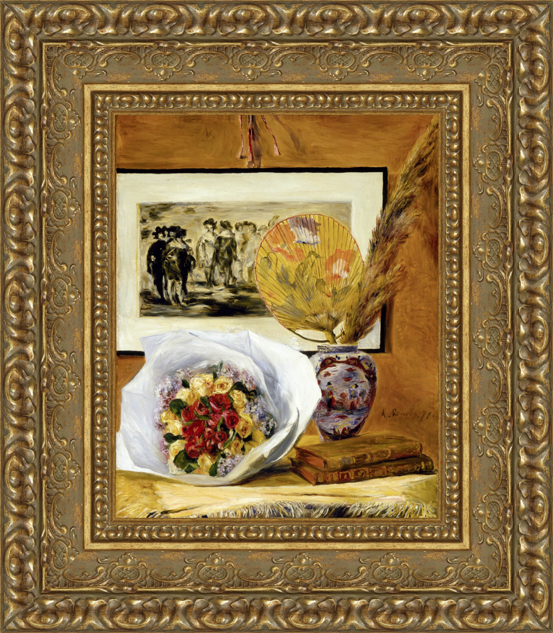 Still Life With Bouquet – Pierre - Auguste Renoir, 1871 - Canvas Classics