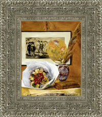 Silver frame