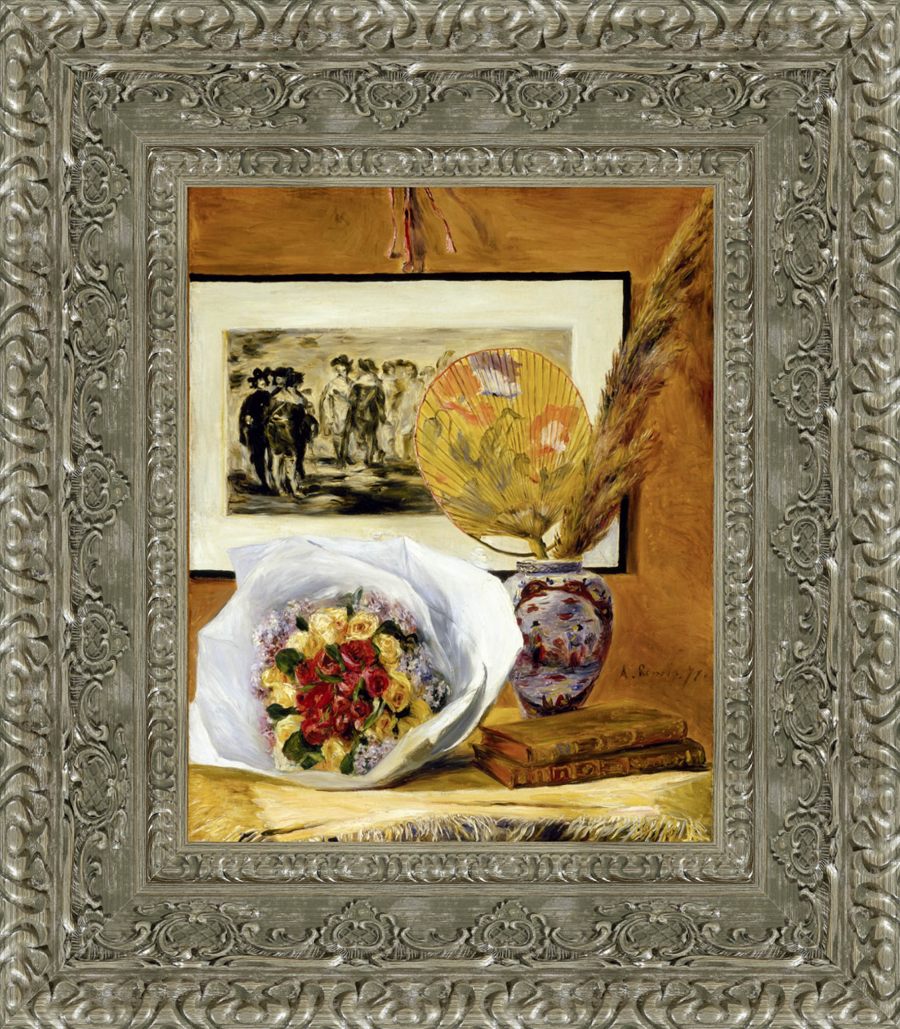 Still Life With Bouquet – Pierre - Auguste Renoir, 1871 - Canvas Classics