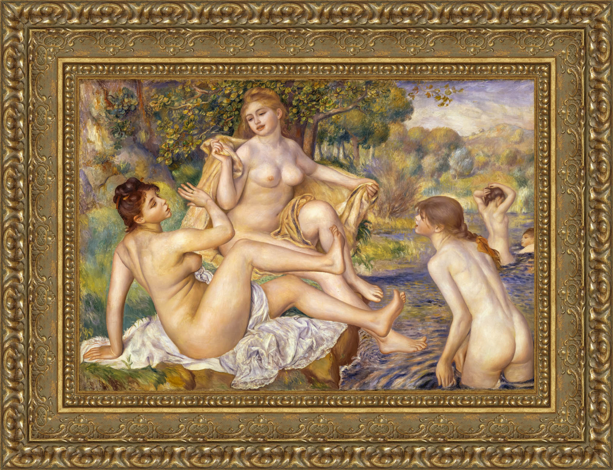 The Bathers – Pierre - Auguste Renoir, 1918 - 1919 - Canvas Classics