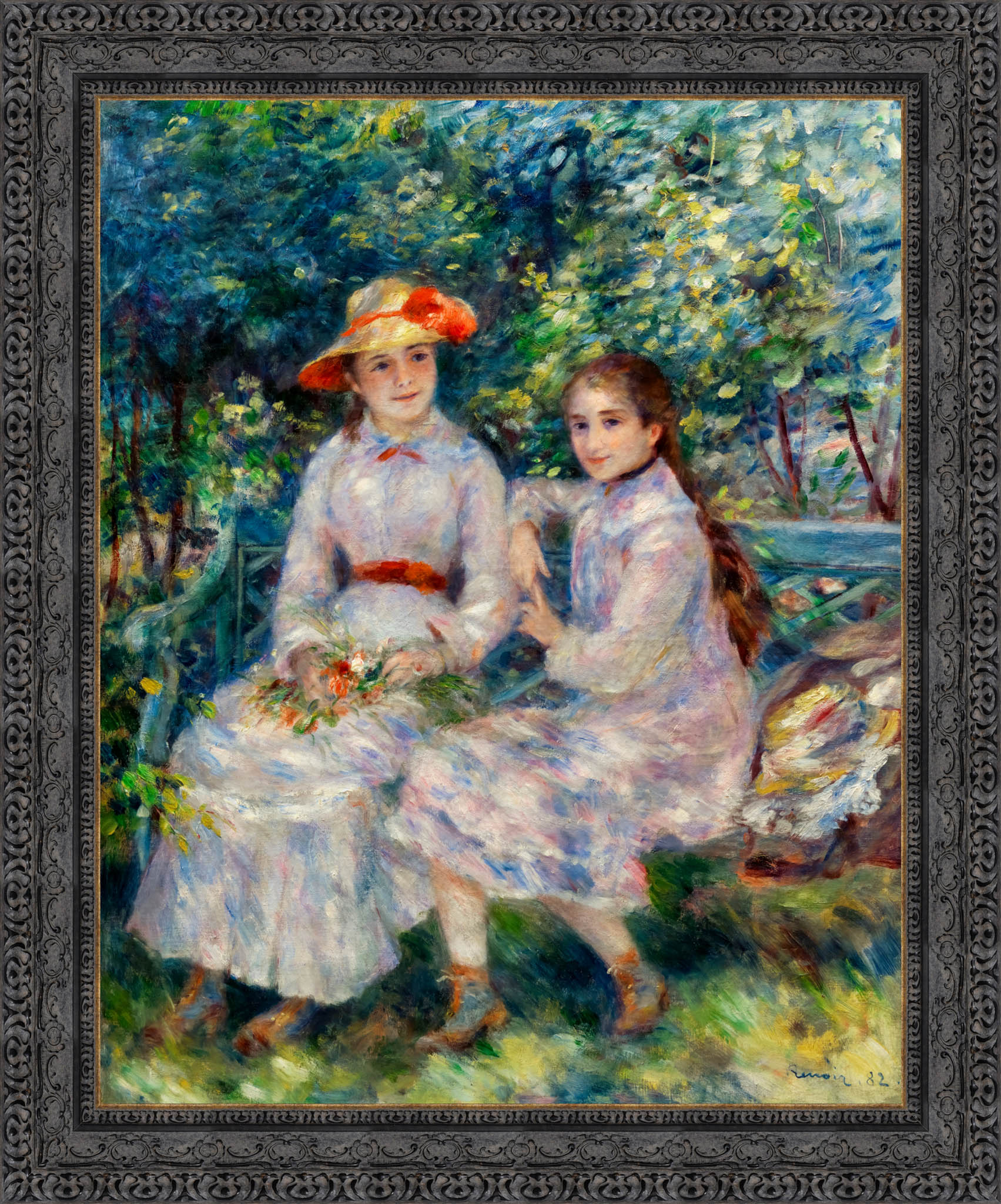 The Daughters of Durand - Ruel – Pierre - Auguste Renoir, 1882 - Canvas Classics