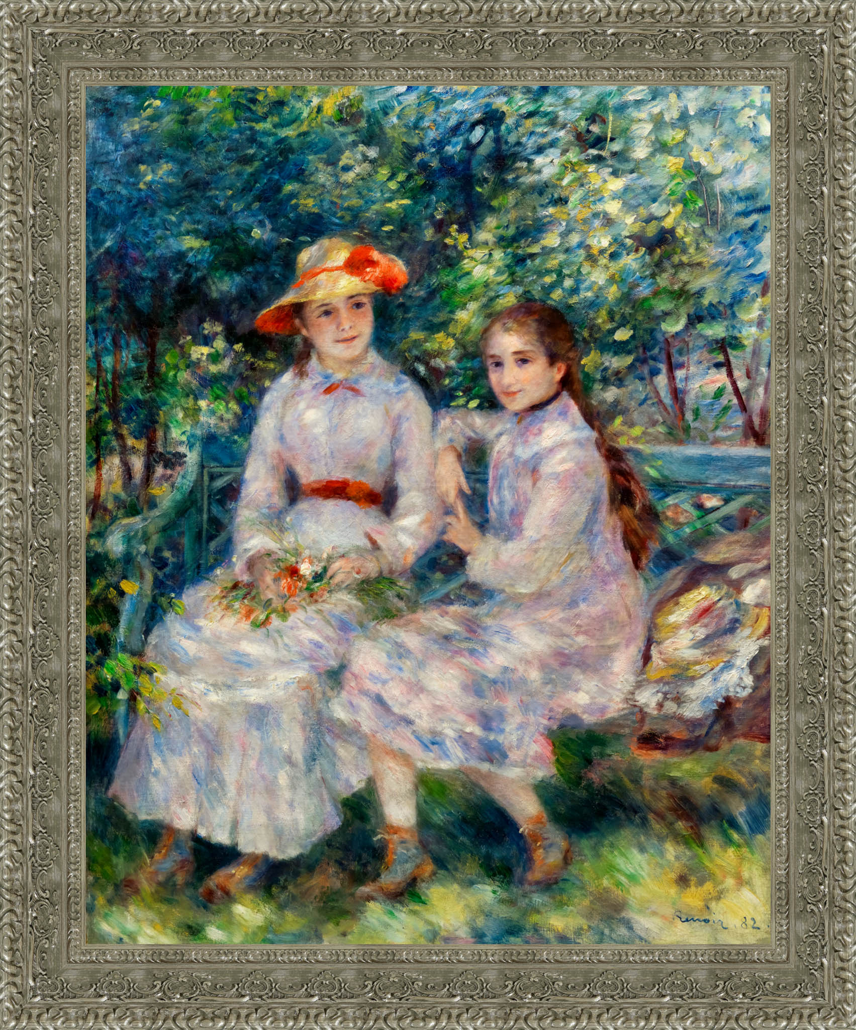 The Daughters of Durand - Ruel – Pierre - Auguste Renoir, 1882 - Canvas Classics
