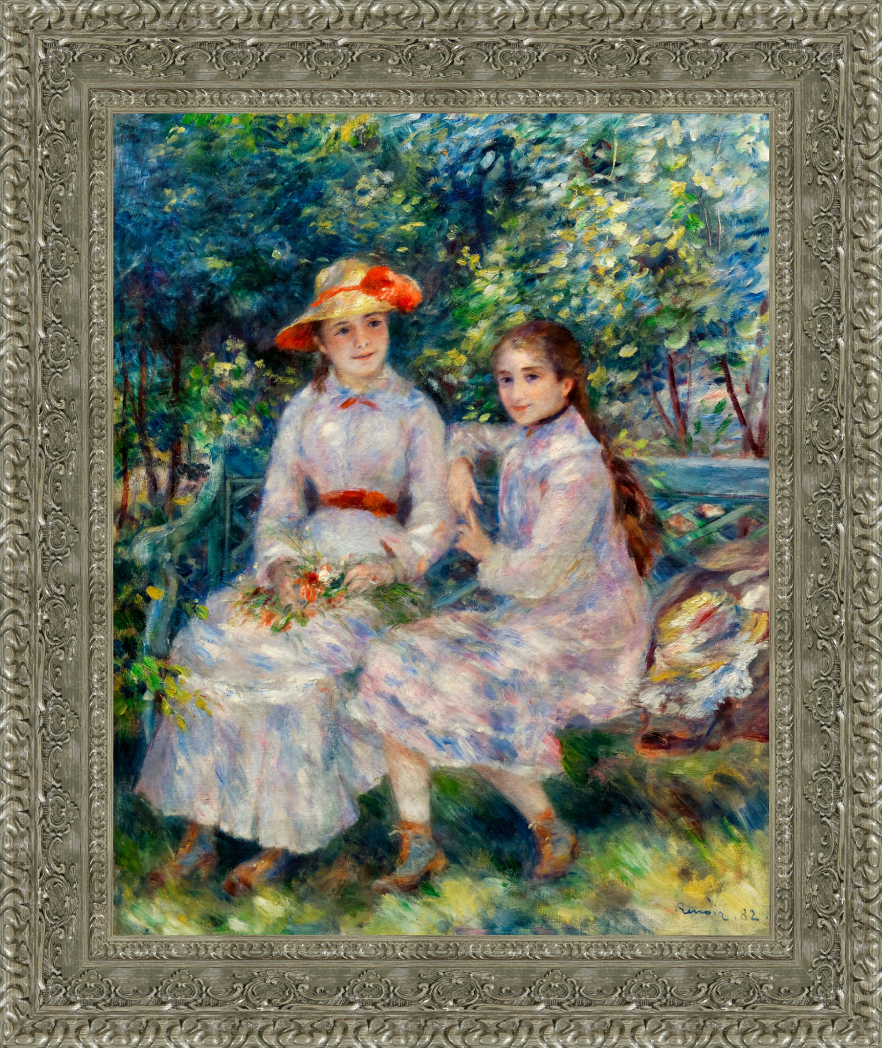 The Daughters of Durand - Ruel – Pierre - Auguste Renoir, 1882 - Canvas Classics
