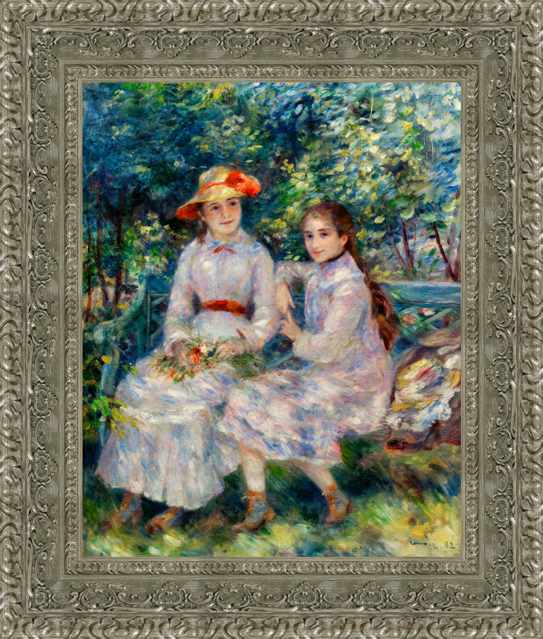 The Daughters of Durand - Ruel – Pierre - Auguste Renoir, 1882 - Canvas Classics