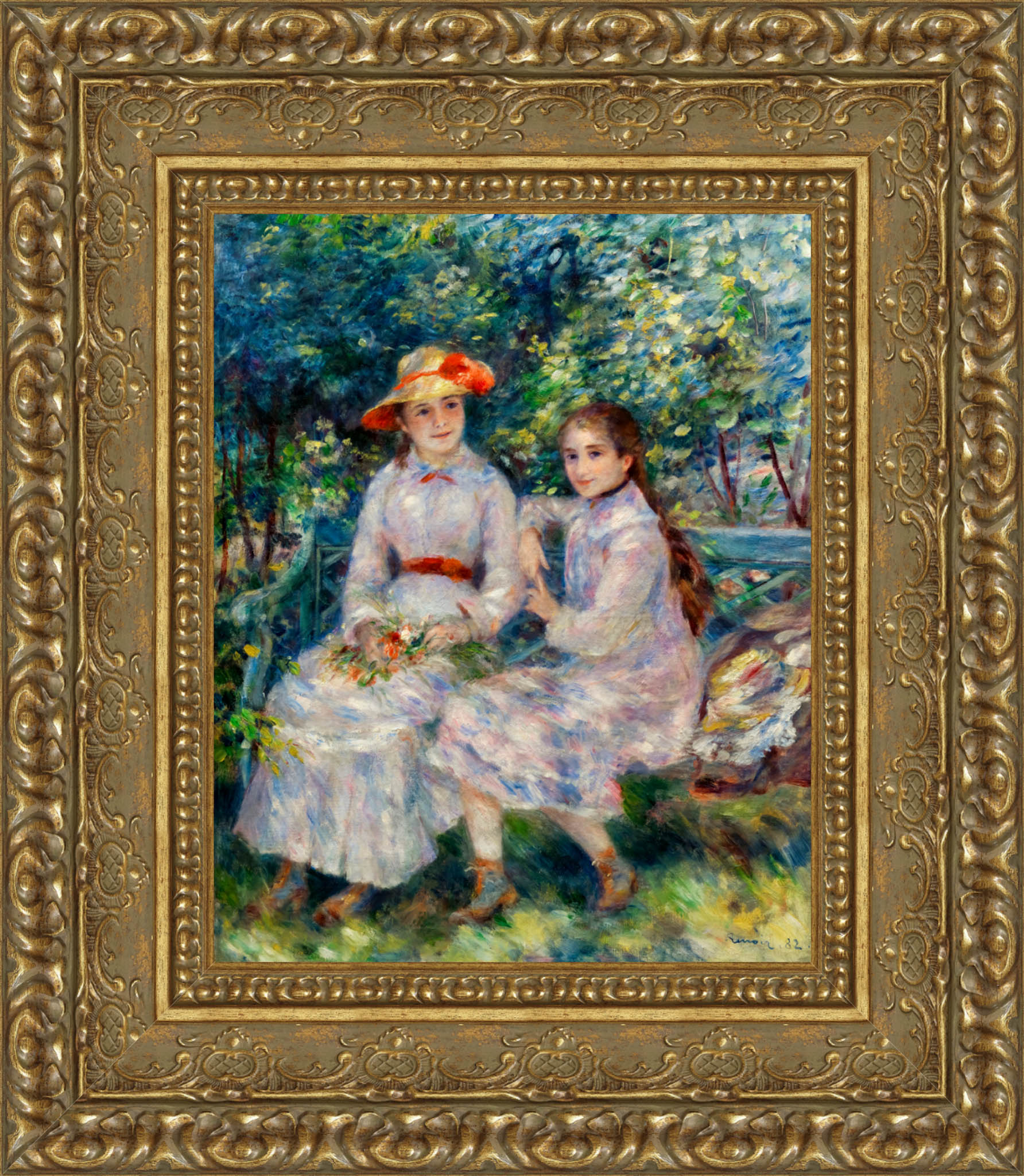 The Daughters of Durand - Ruel – Pierre - Auguste Renoir, 1882 - Canvas Classics