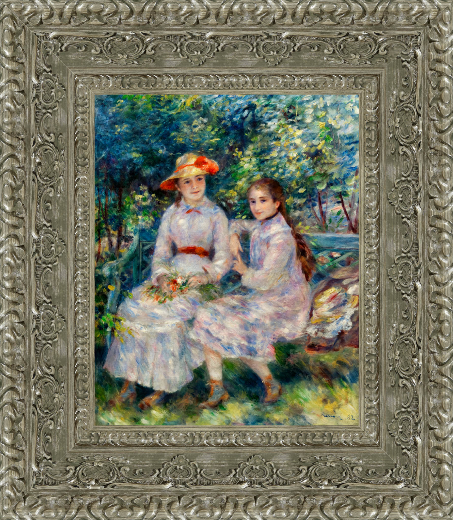 The Daughters of Durand - Ruel – Pierre - Auguste Renoir, 1882 - Canvas Classics