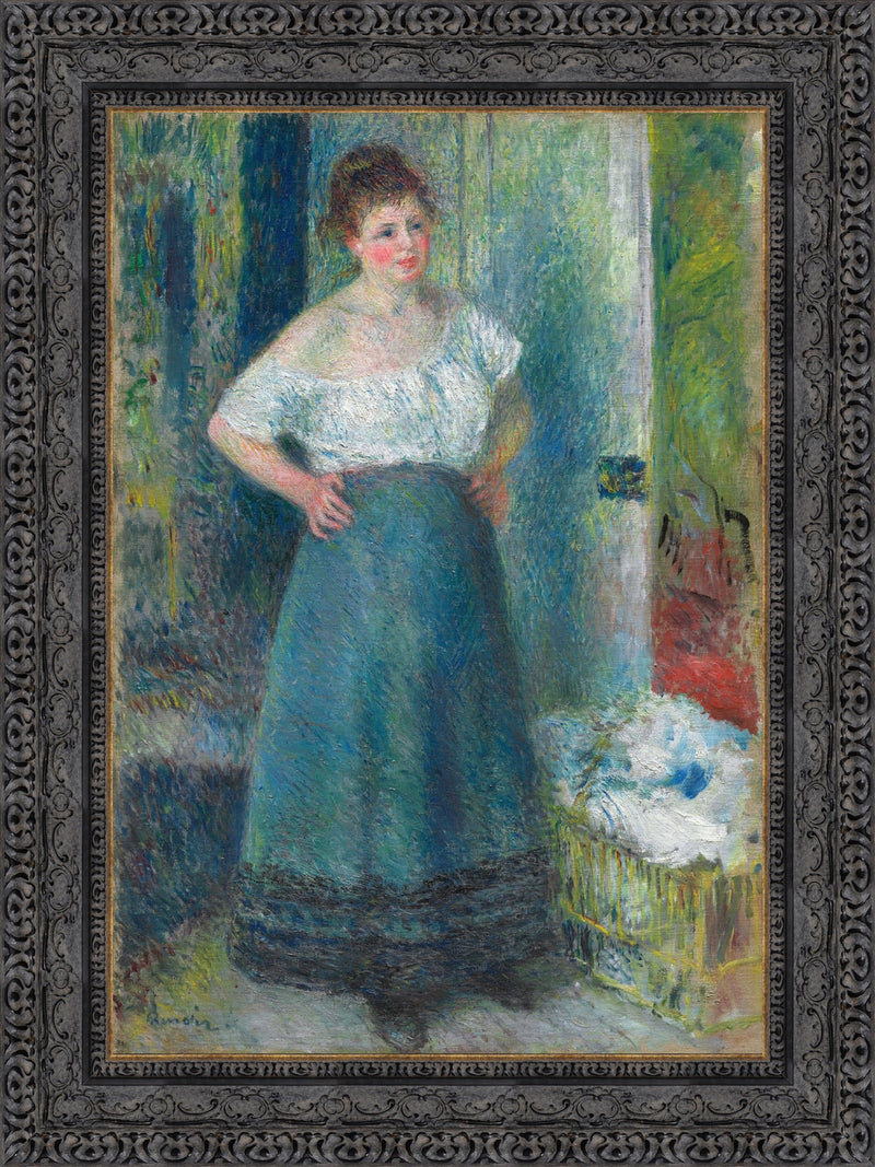The Laundress – Pierre-Auguste Renoir, 1877