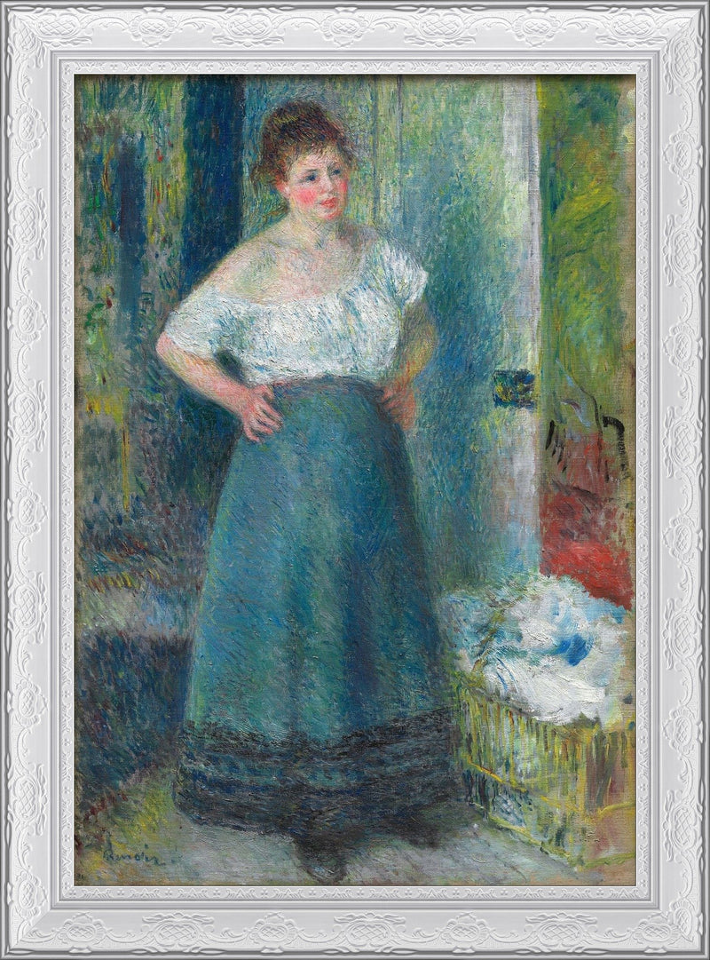 The Laundress – Pierre-Auguste Renoir, 1877
