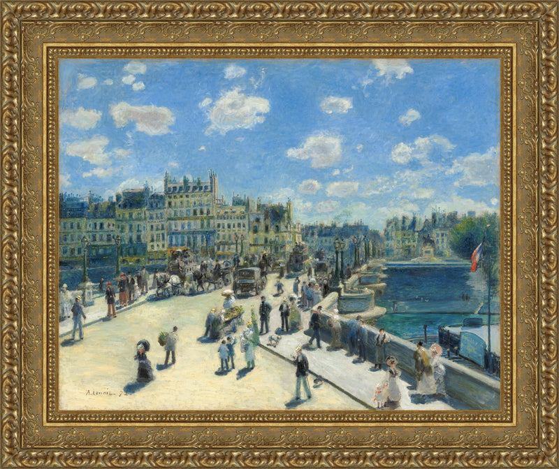 The Pont Neuf – Pierre-Auguste Renoir, 1872