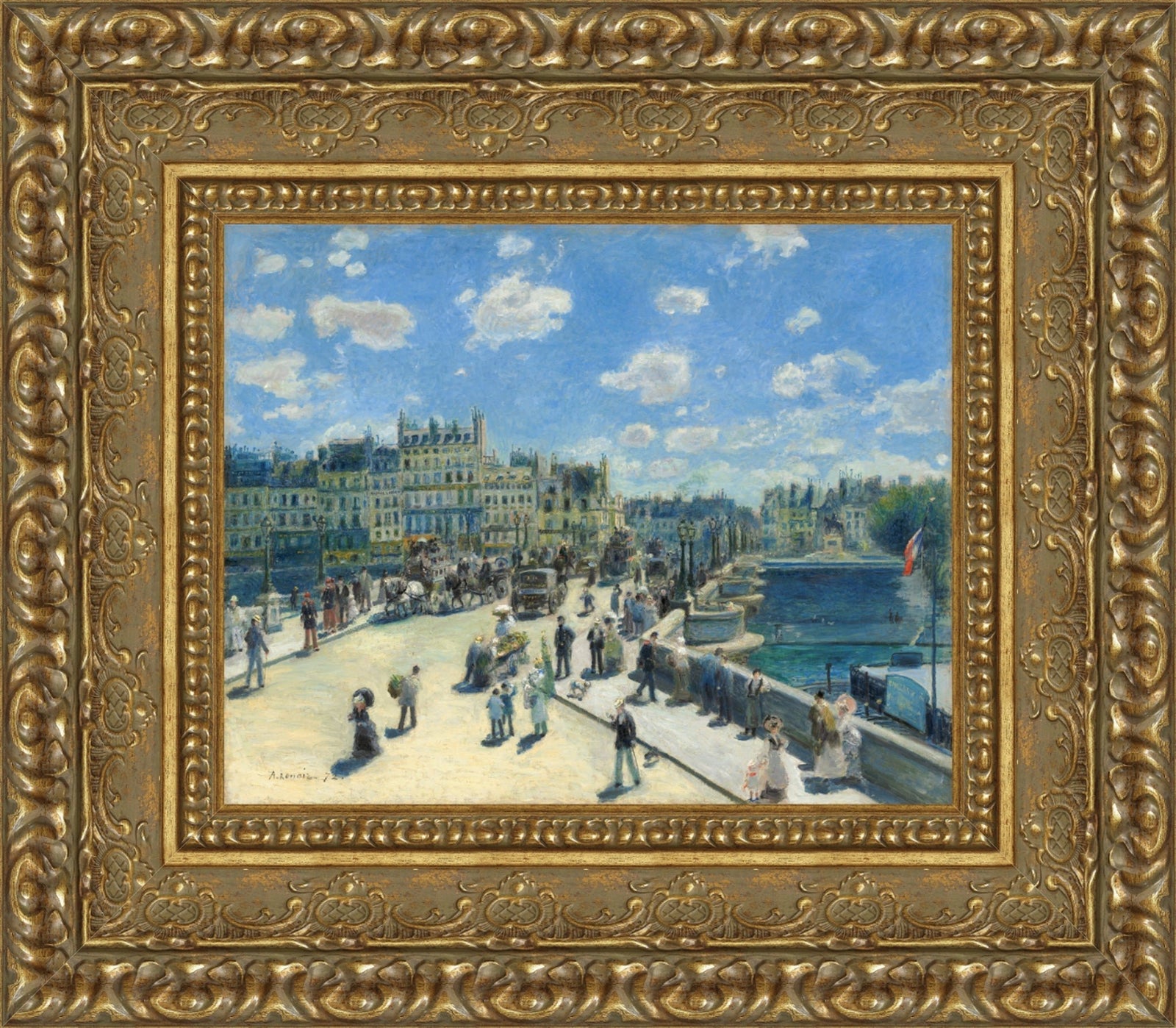 The Pont Neuf – Pierre-Auguste Renoir, 1872