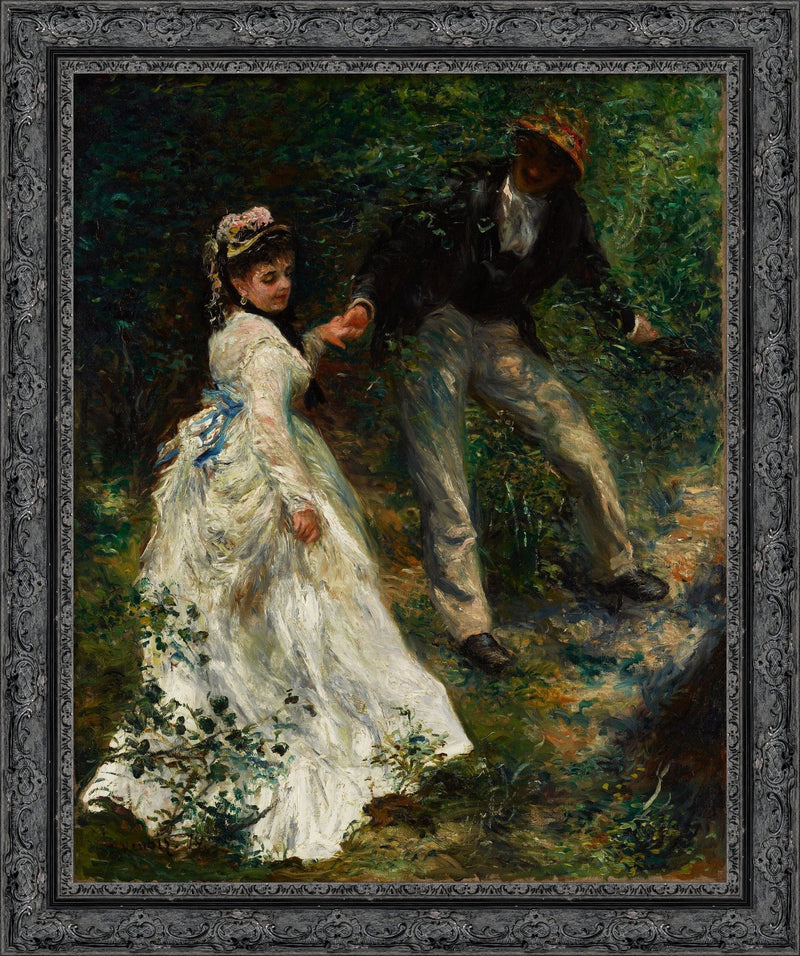 The Promenade – Pierre-Auguste Renoir, c. 1870