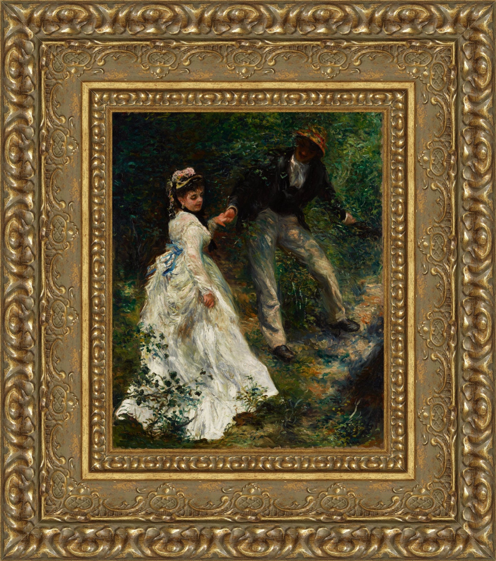 The Promenade – Pierre-Auguste Renoir, c. 1870